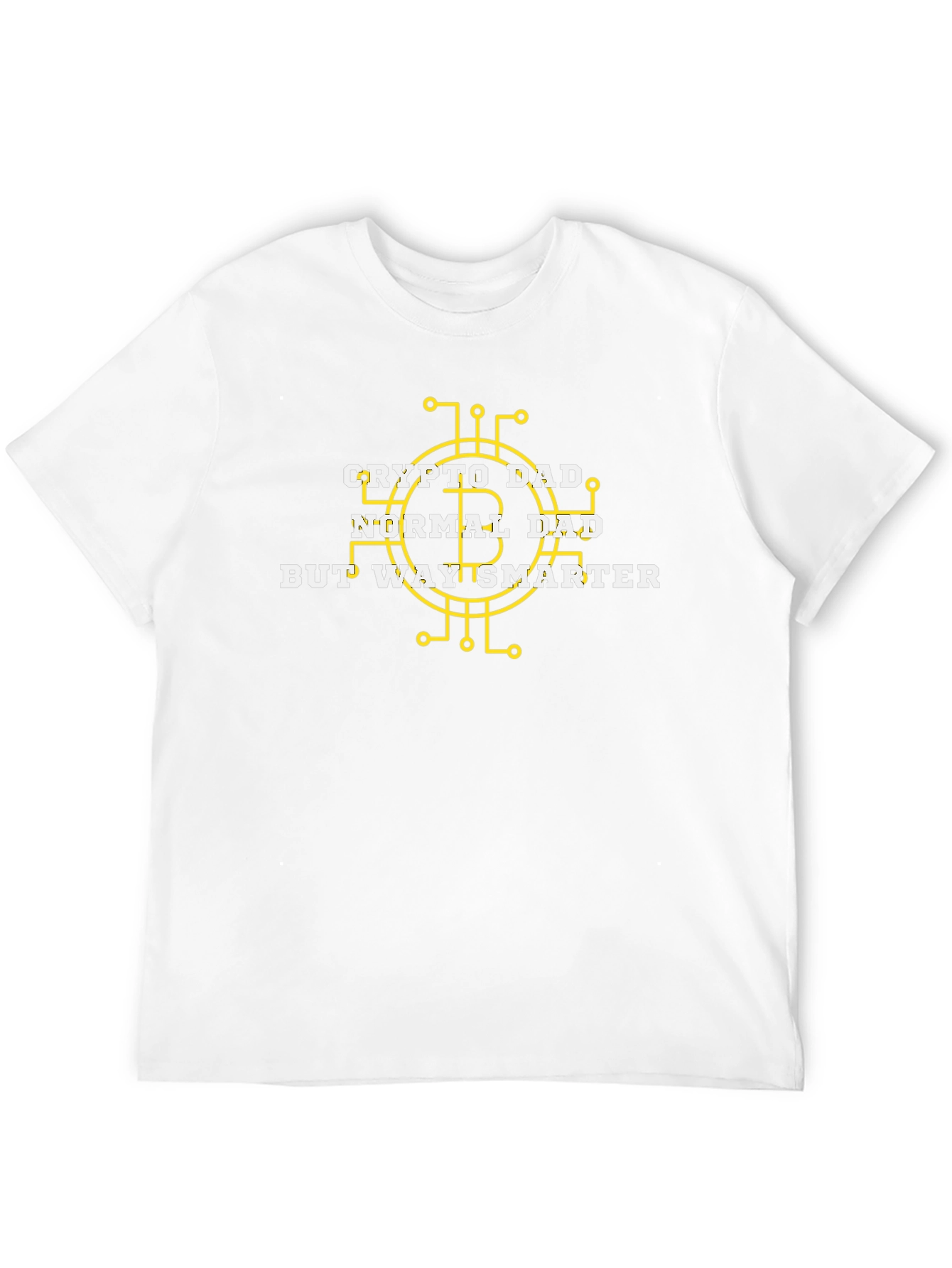 Crypto Dad T-Shirt - Bitcoin Themed
