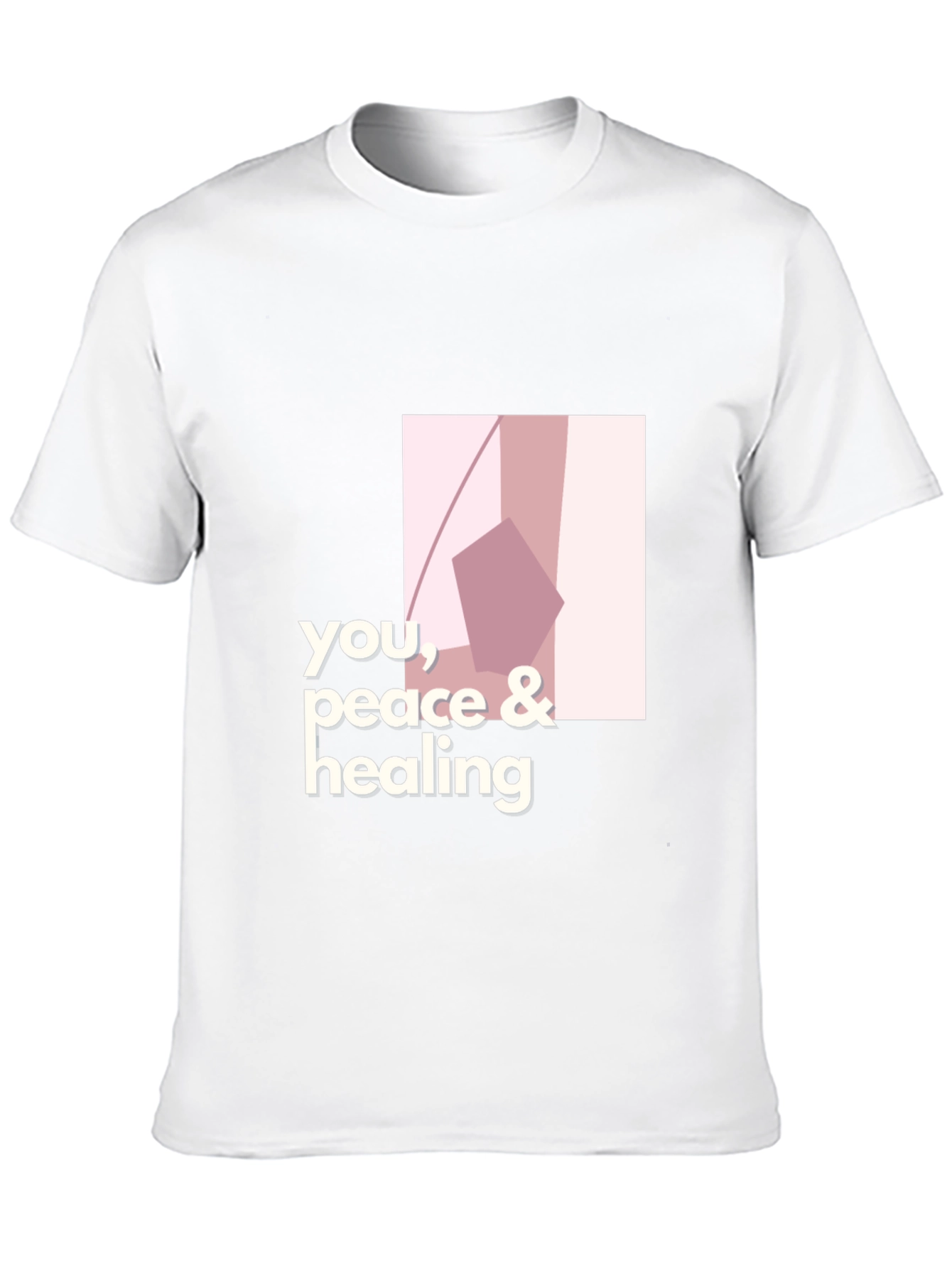 Modern You Peace & Healing Graphic Black T-Shirt