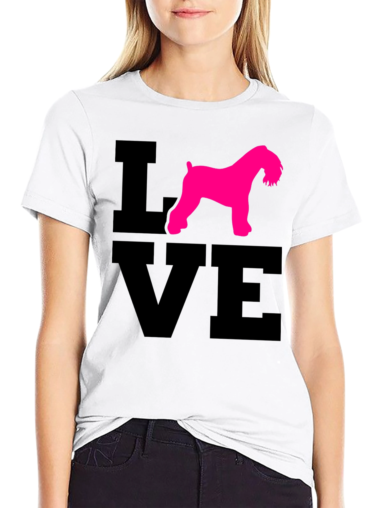 Love Schnauzer Dog T-Shirt