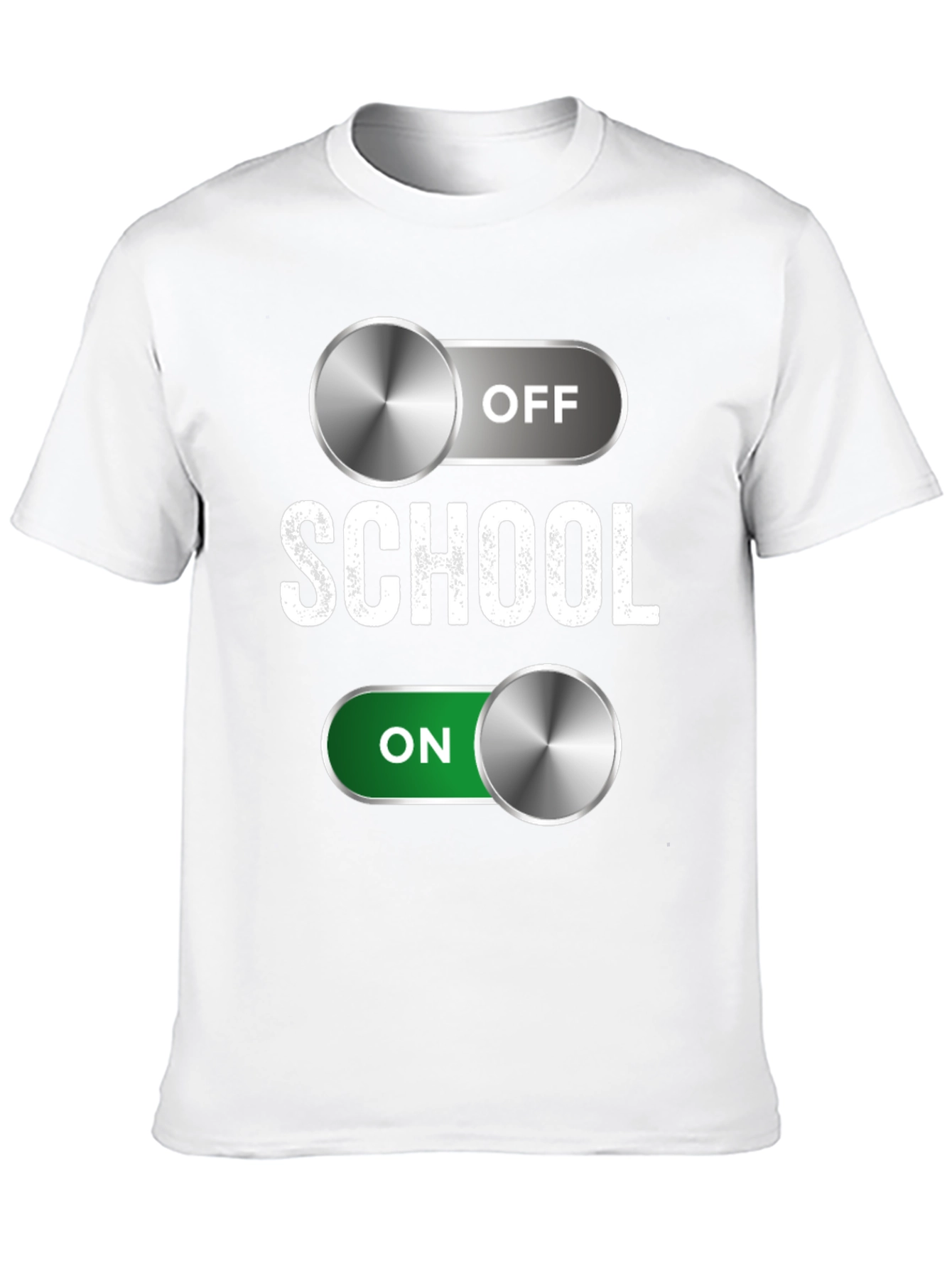 Schools Out! Toggle Switch Graphic T-Shirt