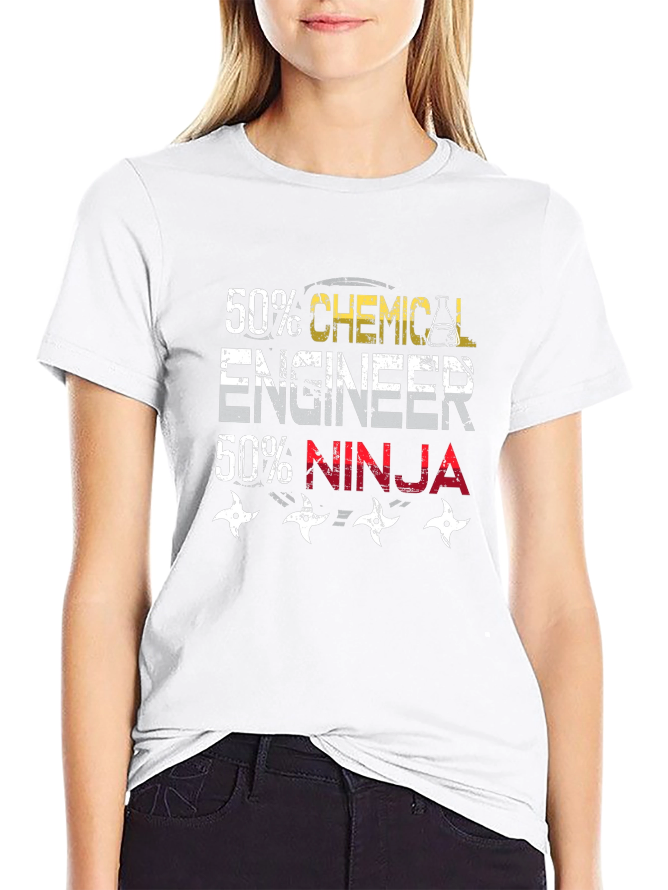 Chemical Engineer Ninja T-Shirt