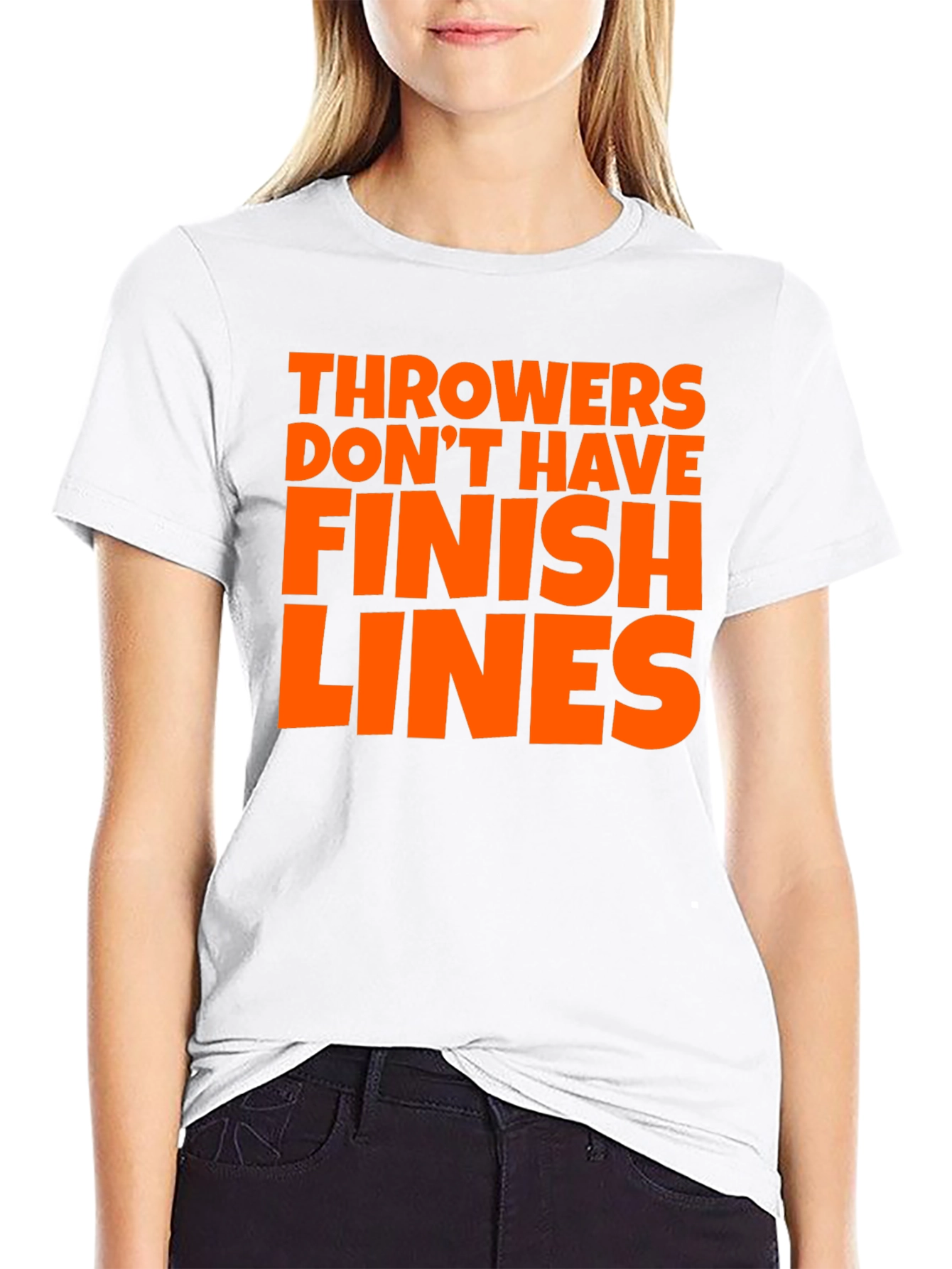 Throwers Dont Have Finish Lines T-Shirt