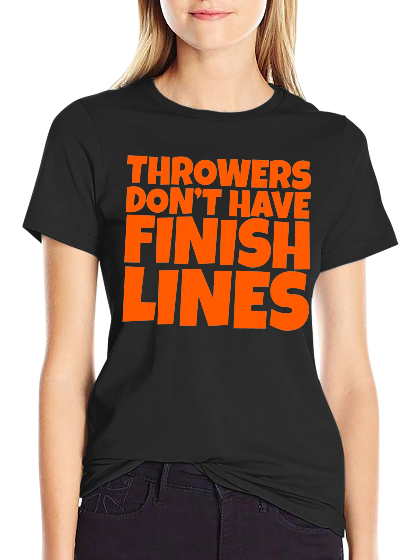 Throwers Dont Have Finish Lines T-Shirt
