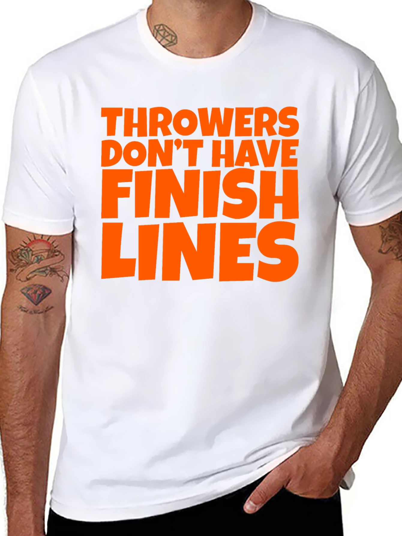 Throwers Dont Have Finish Lines T-Shirt