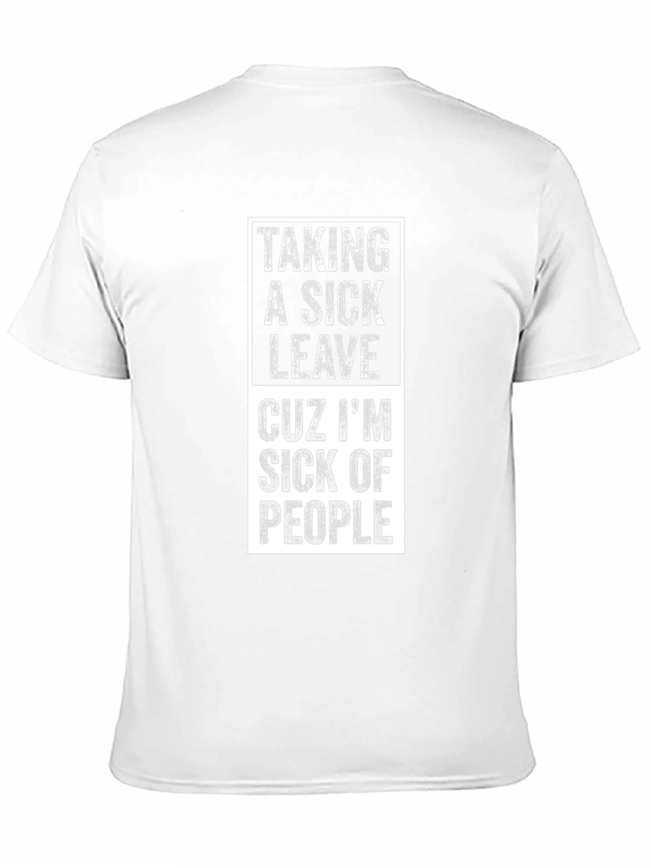 Taking a Sick Leave Graphic Tee