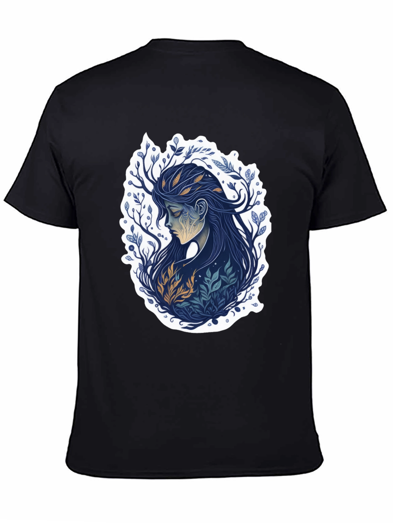 Nature Spirit Graphic Tee - Black