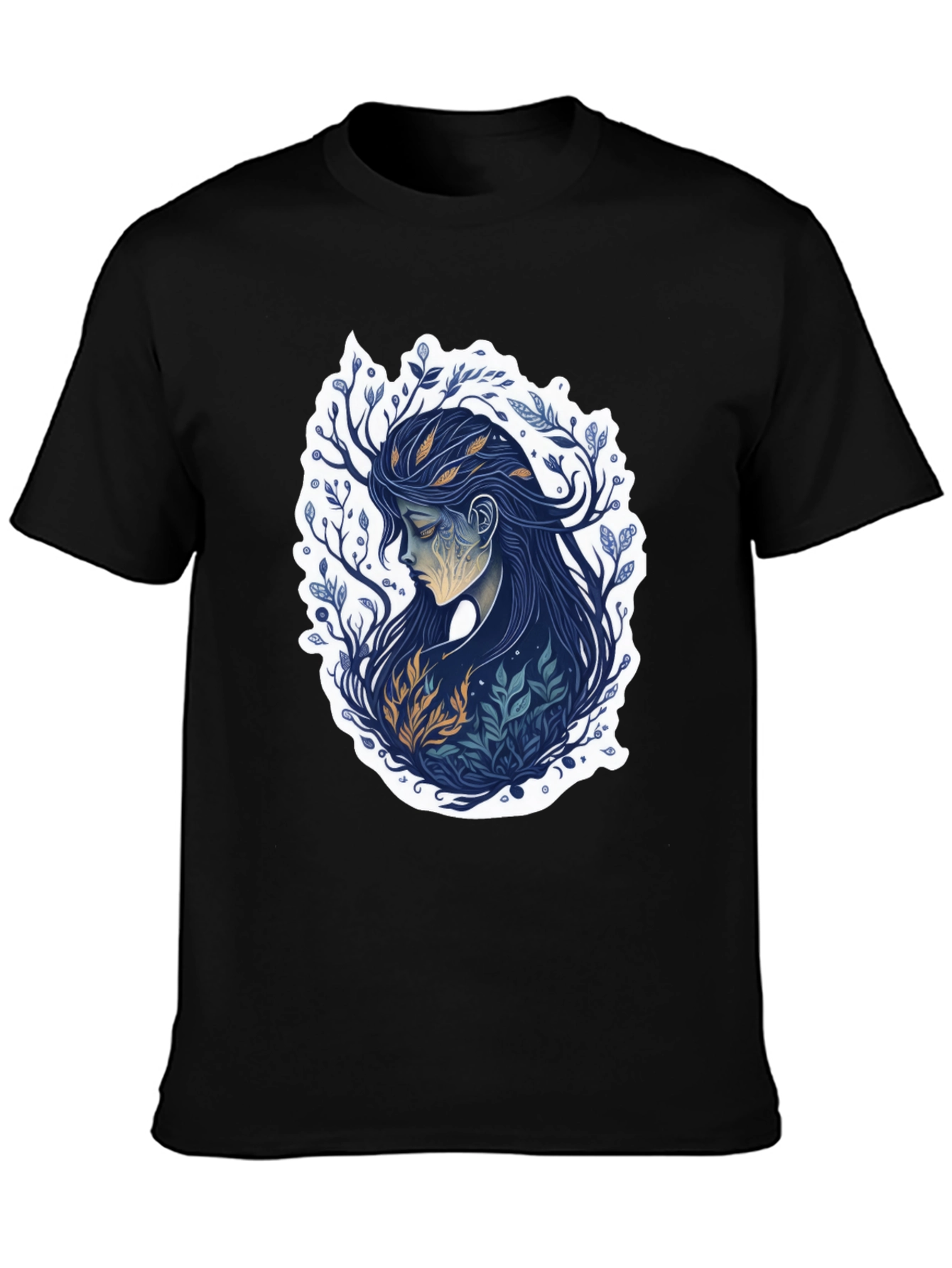 Nature Spirit Graphic Tee - Black