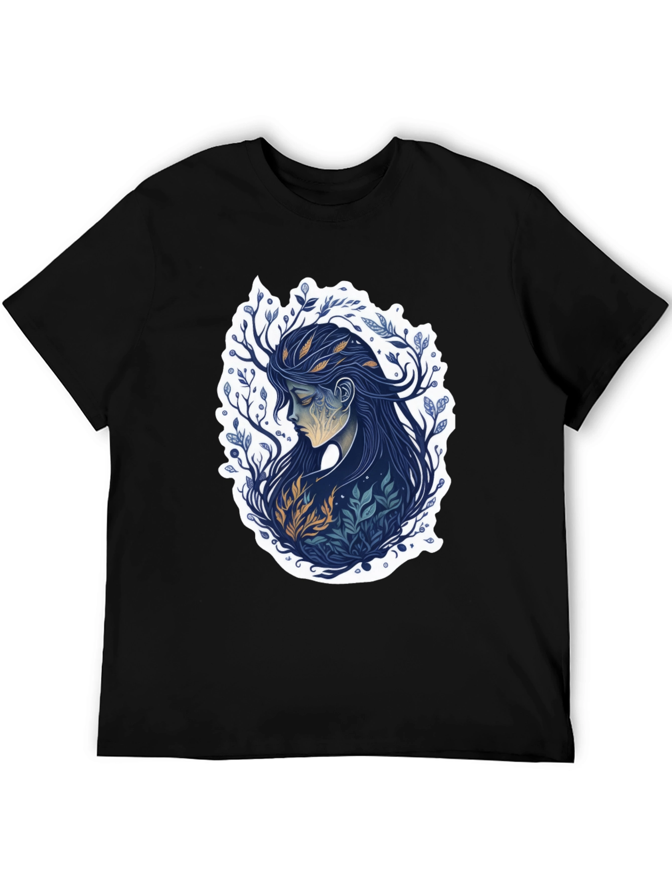 Nature Spirit Graphic Tee - Black