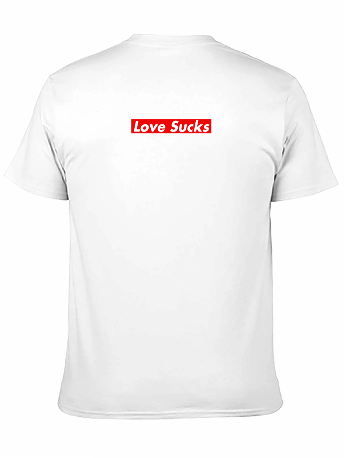 Love Sucks Graphic T-Shirt - Black