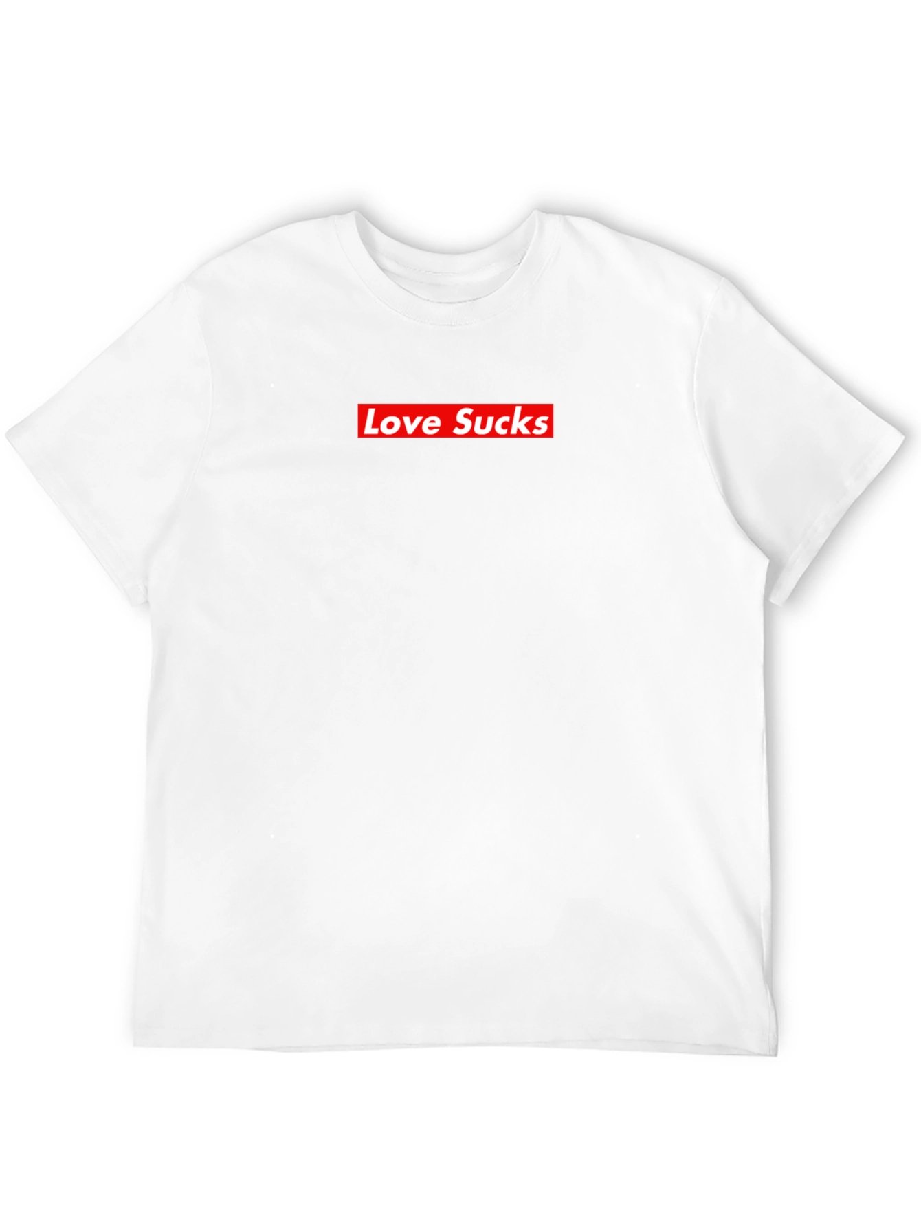 Love Sucks Graphic T-Shirt - Black