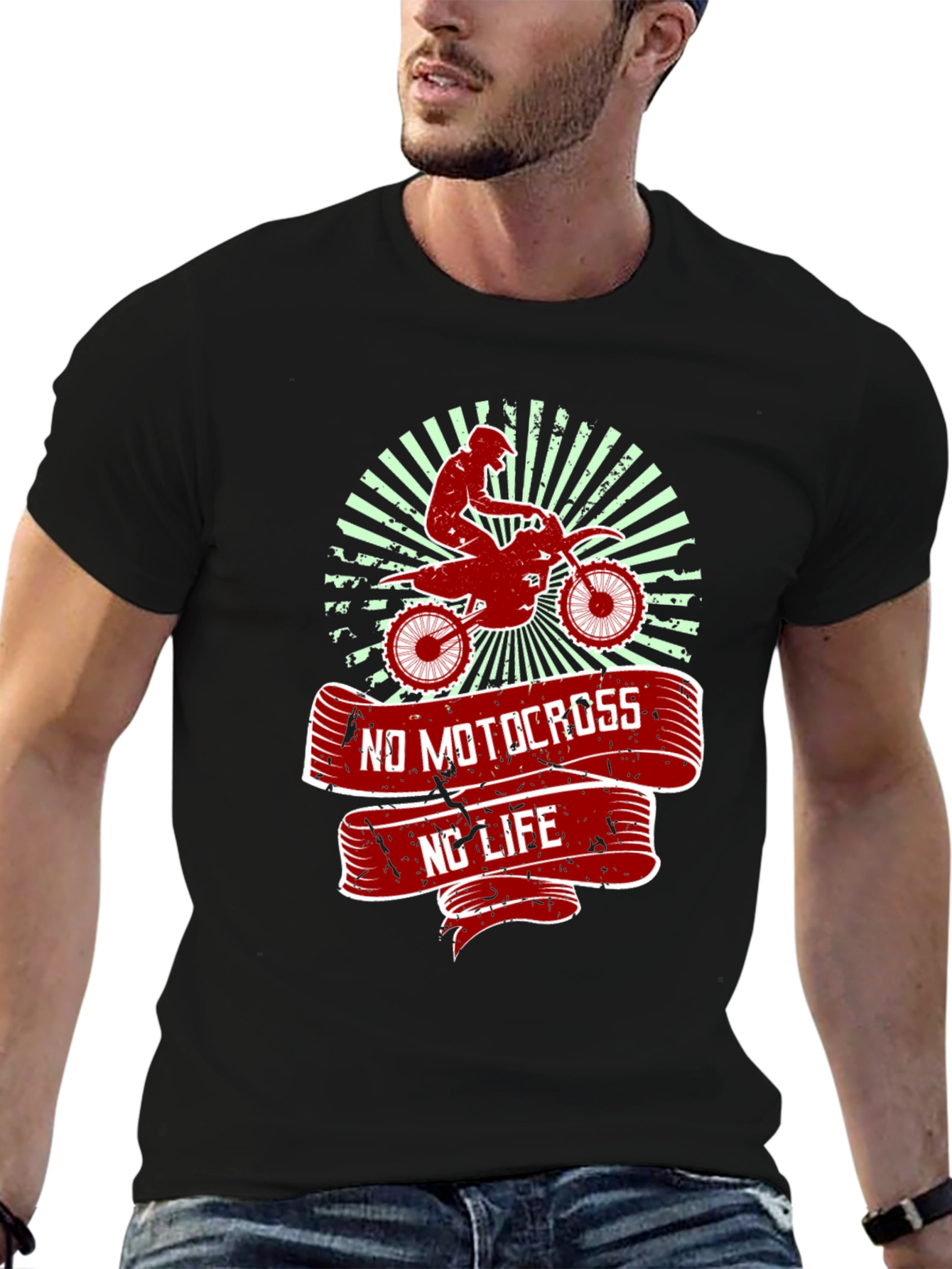 No Motocross No Life Graphic Tee