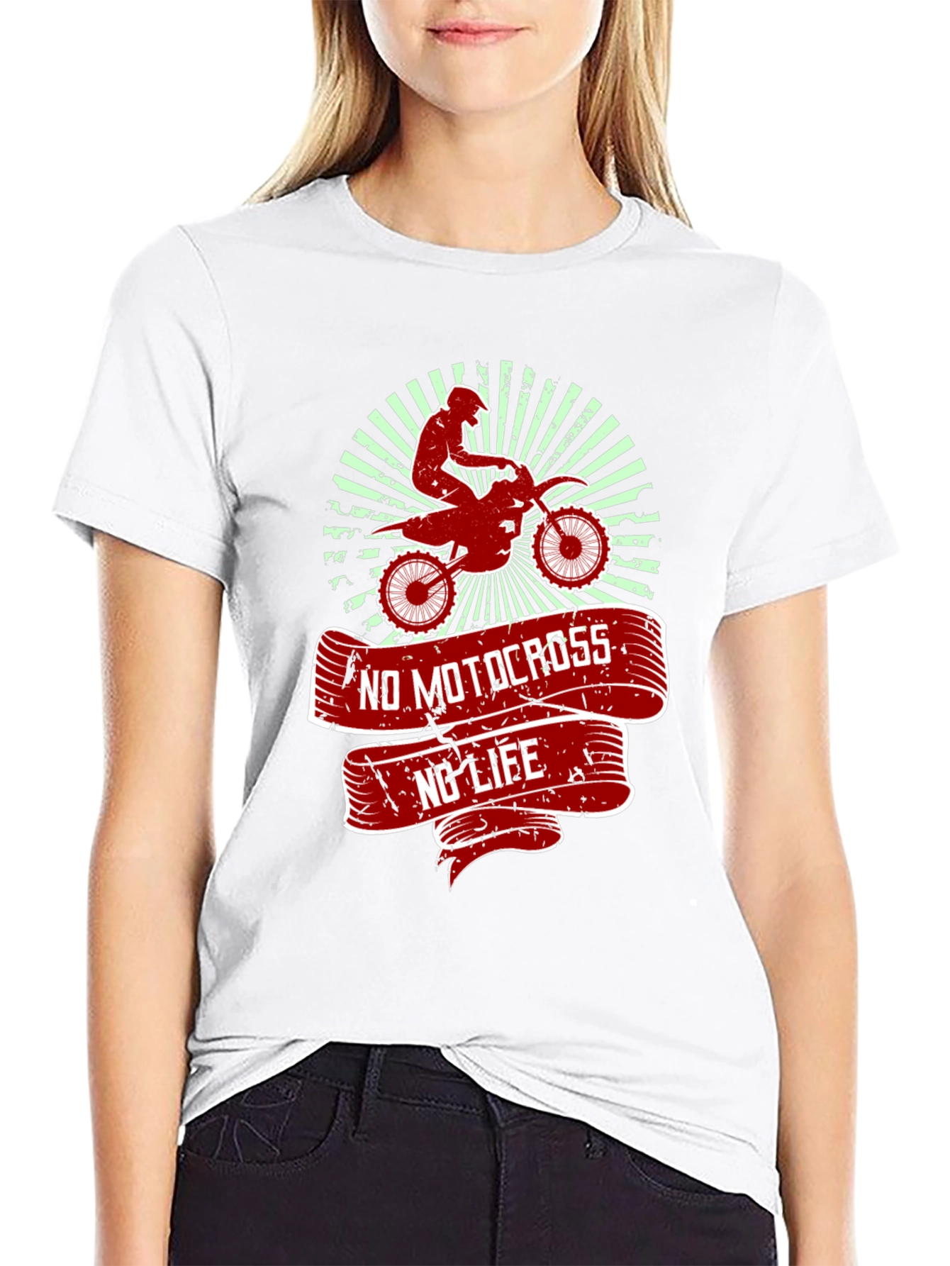 No Motocross No Life Graphic Tee