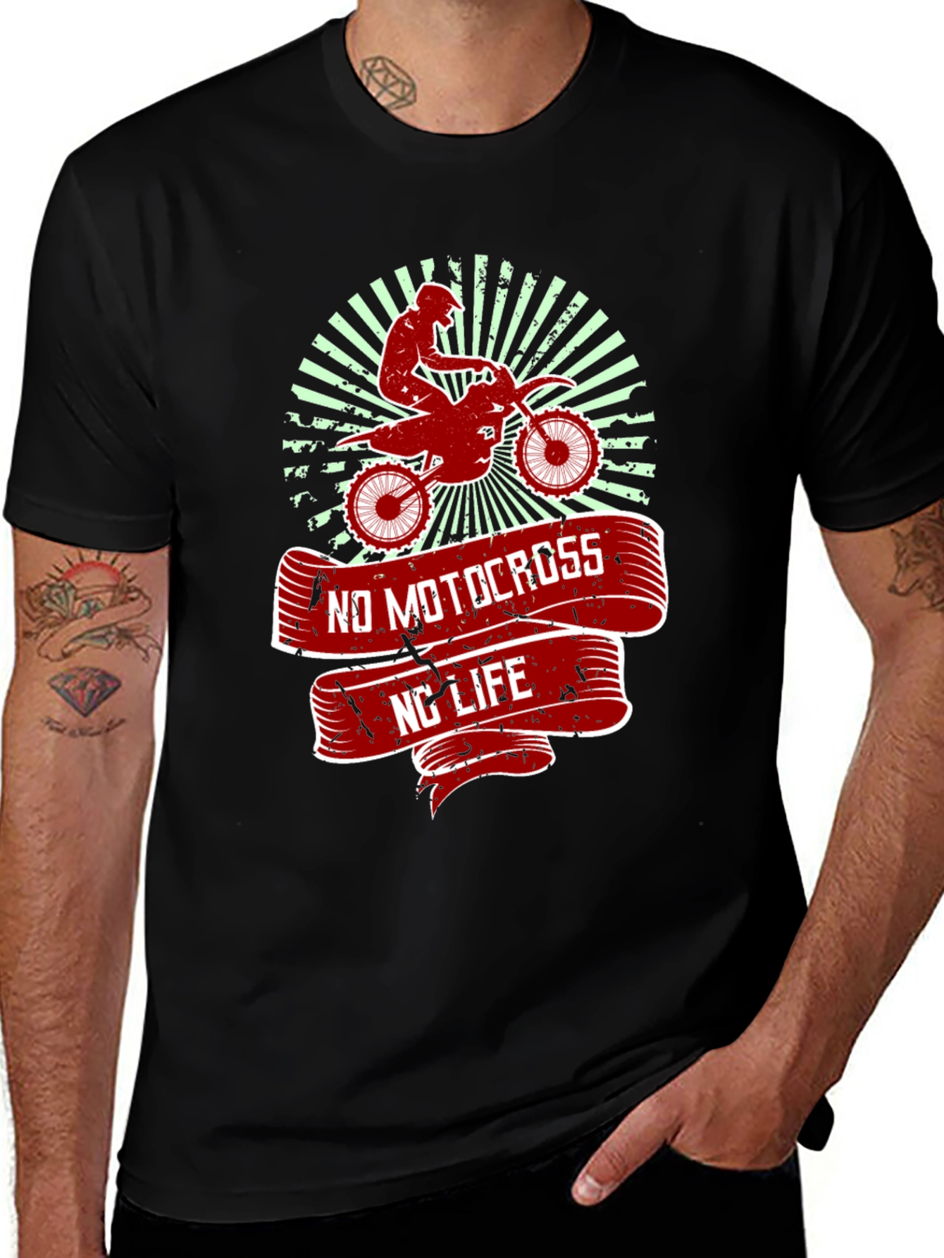 No Motocross No Life Graphic Tee