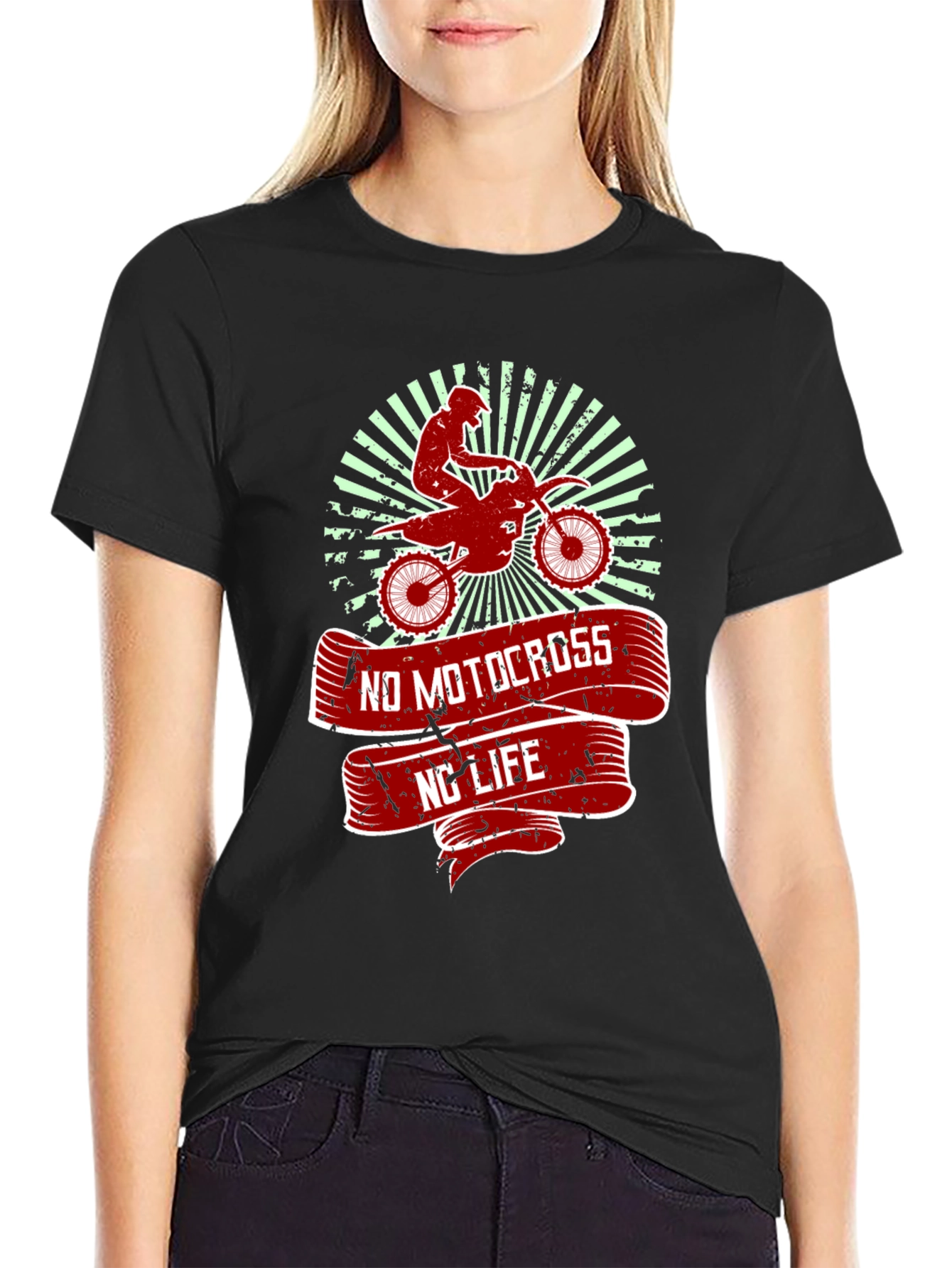No Motocross No Life Graphic Tee