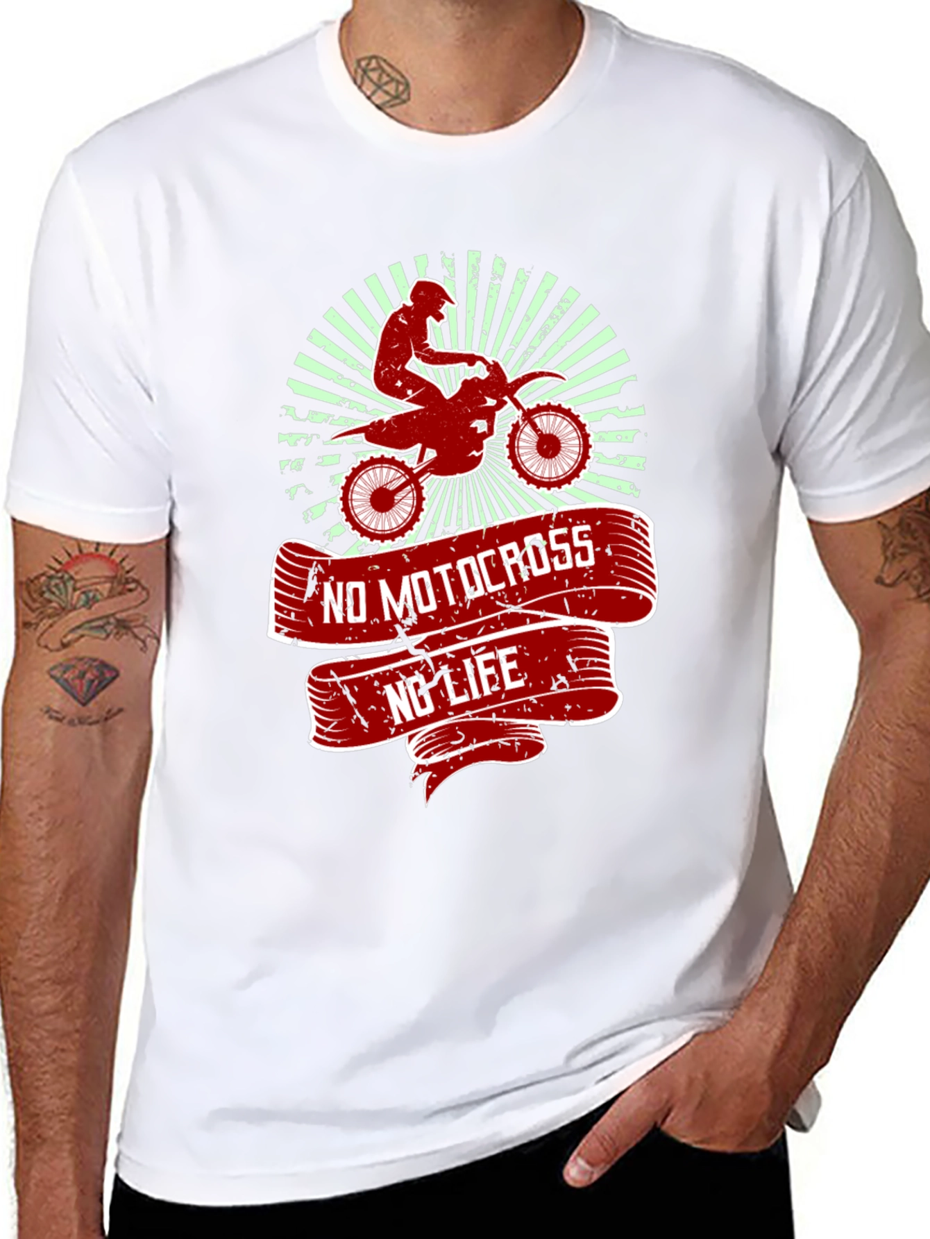 No Motocross No Life Graphic Tee