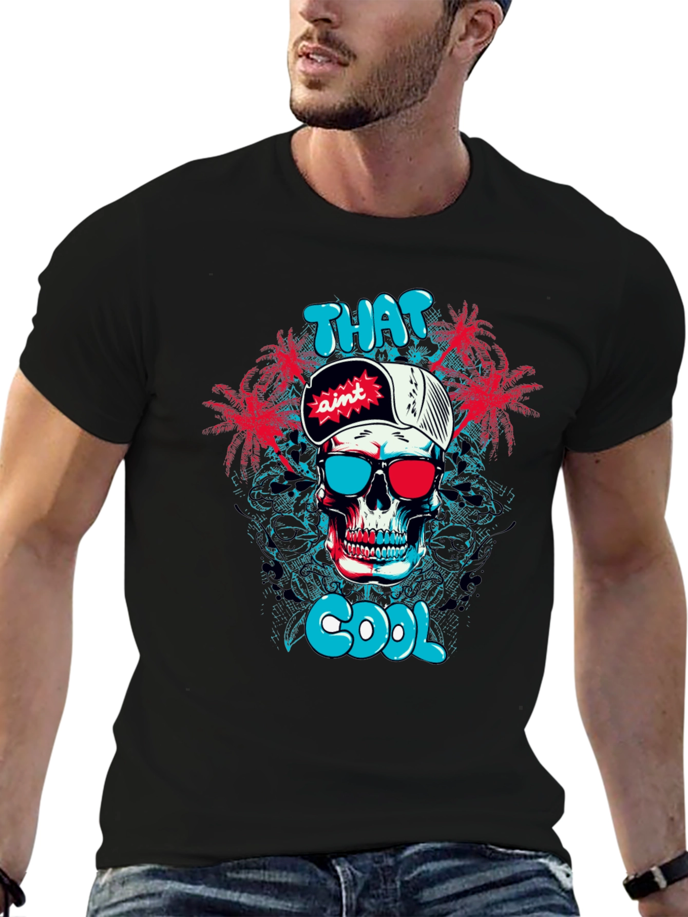 That Aint Cool Skull Graphic Tee