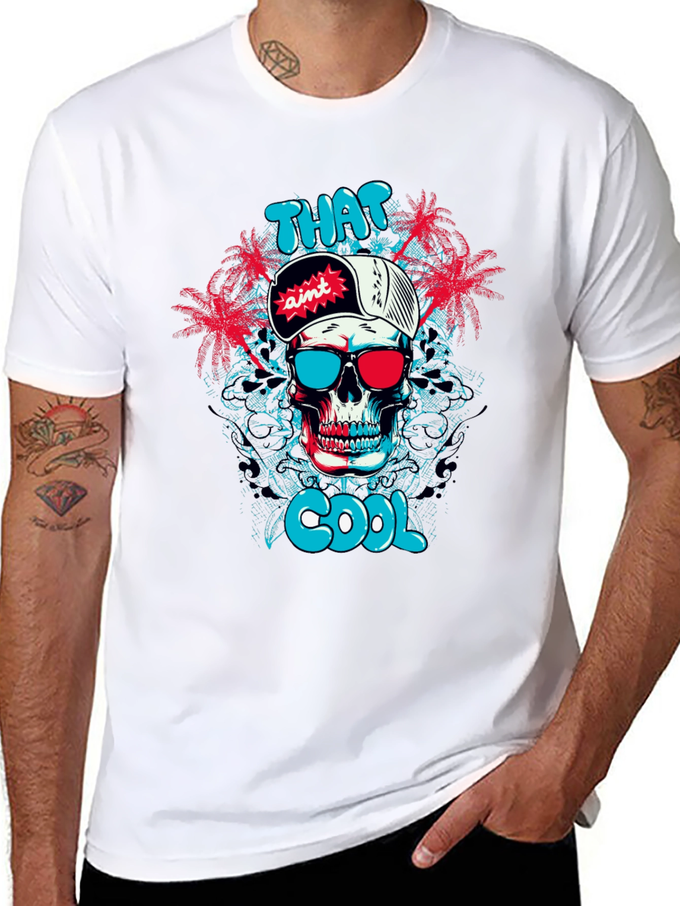That Aint Cool Skull Graphic Tee