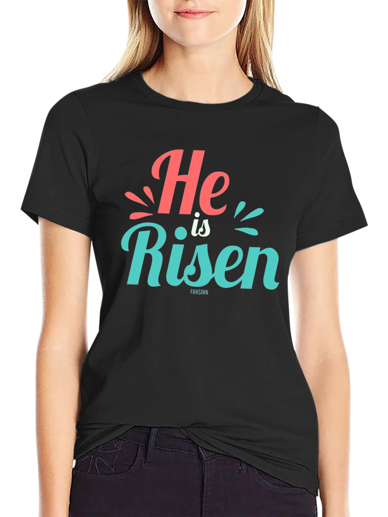 He is Risen Graphic Tee - Easter Shirt