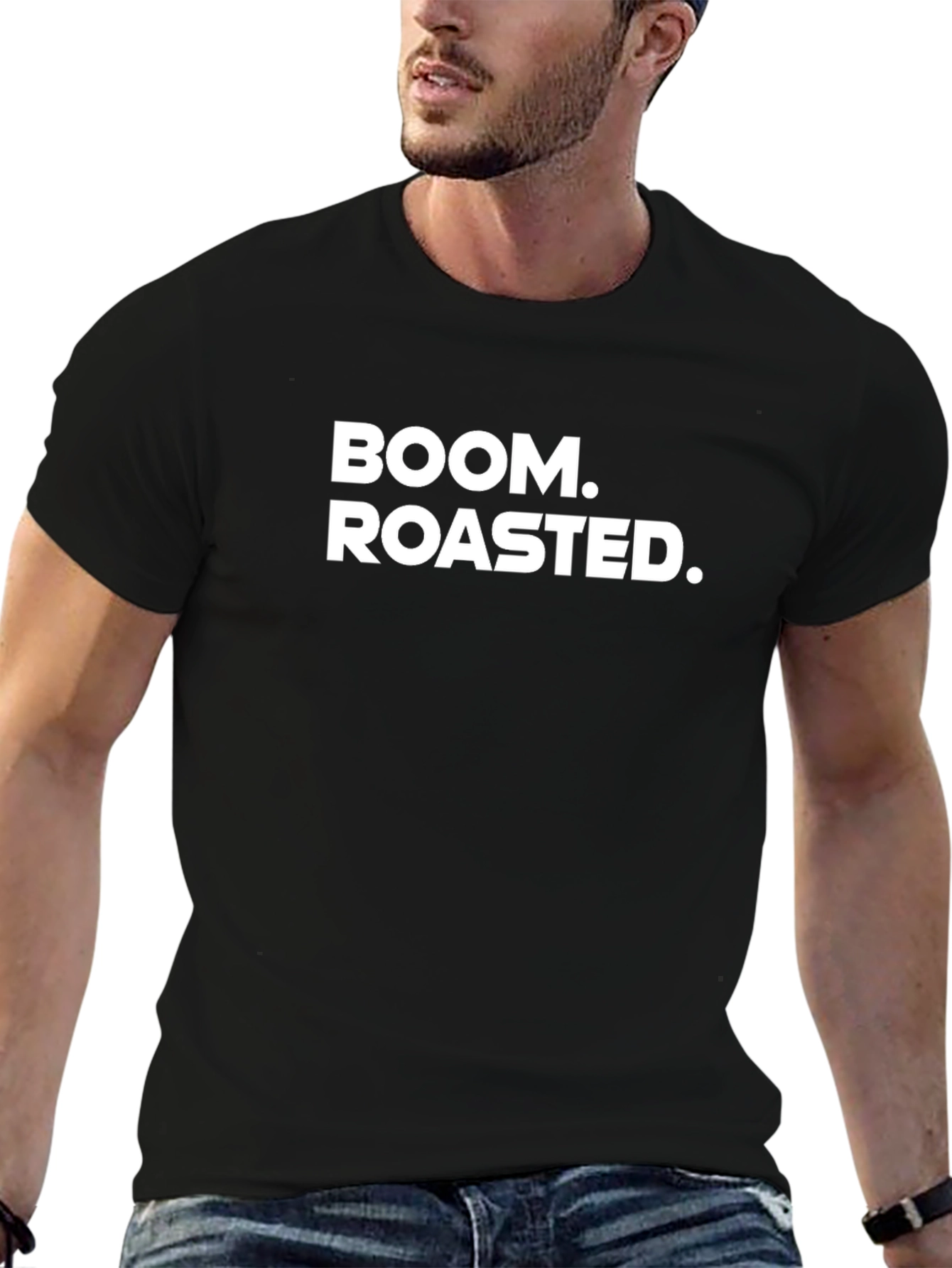 Boom Roasted T-Shirt - Funny Slogan Tee