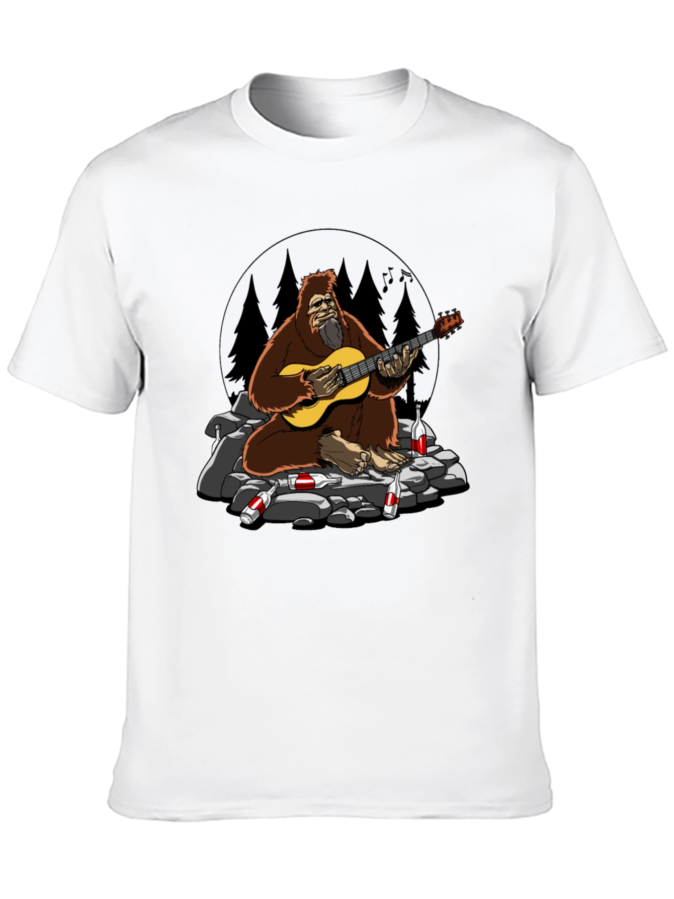 Bigfoot Guitar T-Shirt