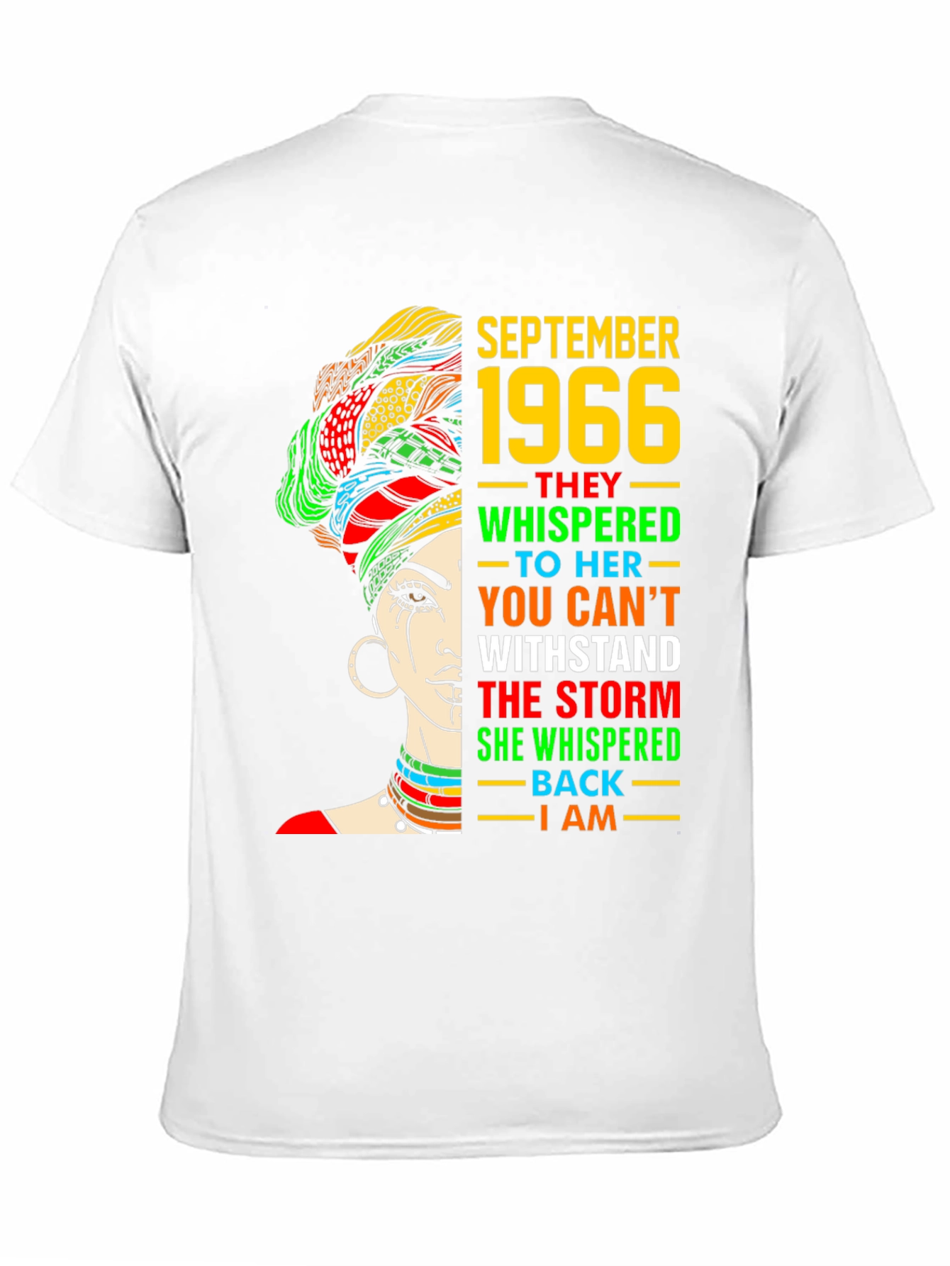 September 1966 Black Woman T-Shirt
