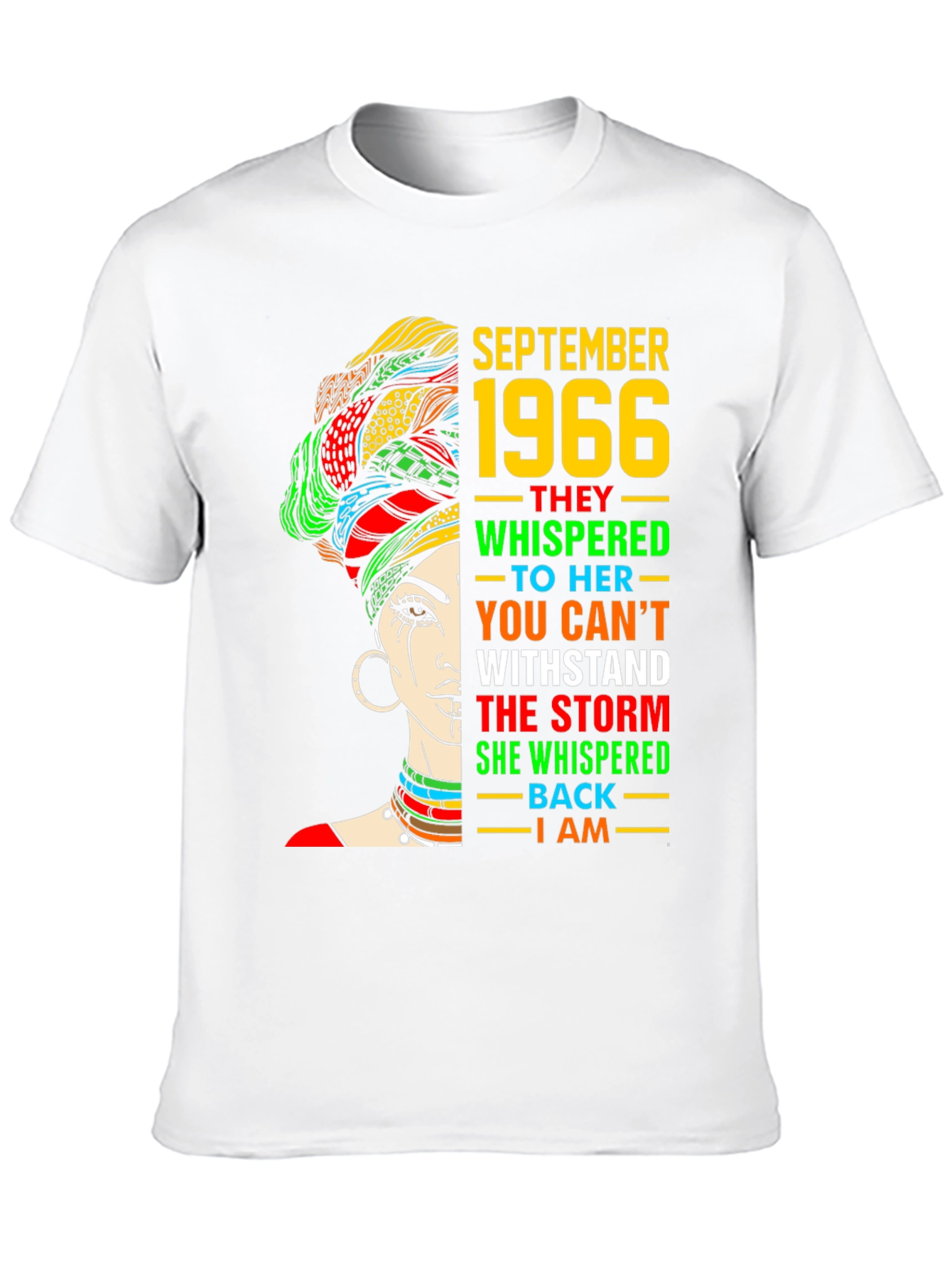 September 1966 Black Woman T-Shirt