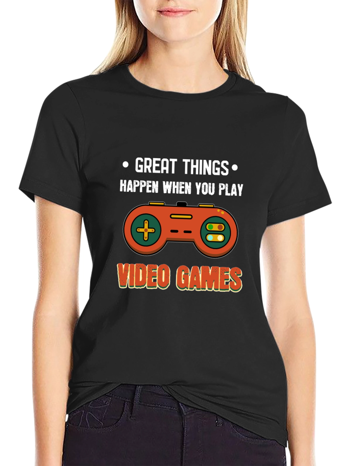 Gamer T-Shirt - Great Things Happen When You Play