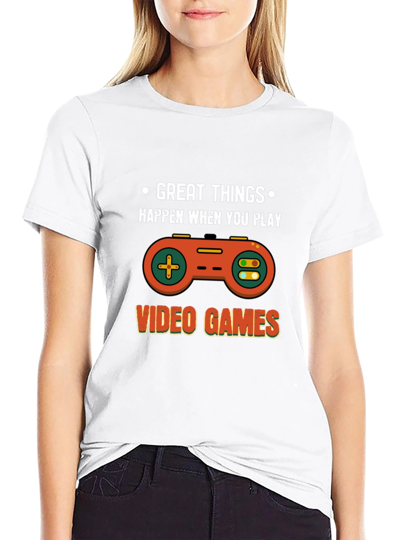 Gamer T-Shirt - Great Things Happen When You Play