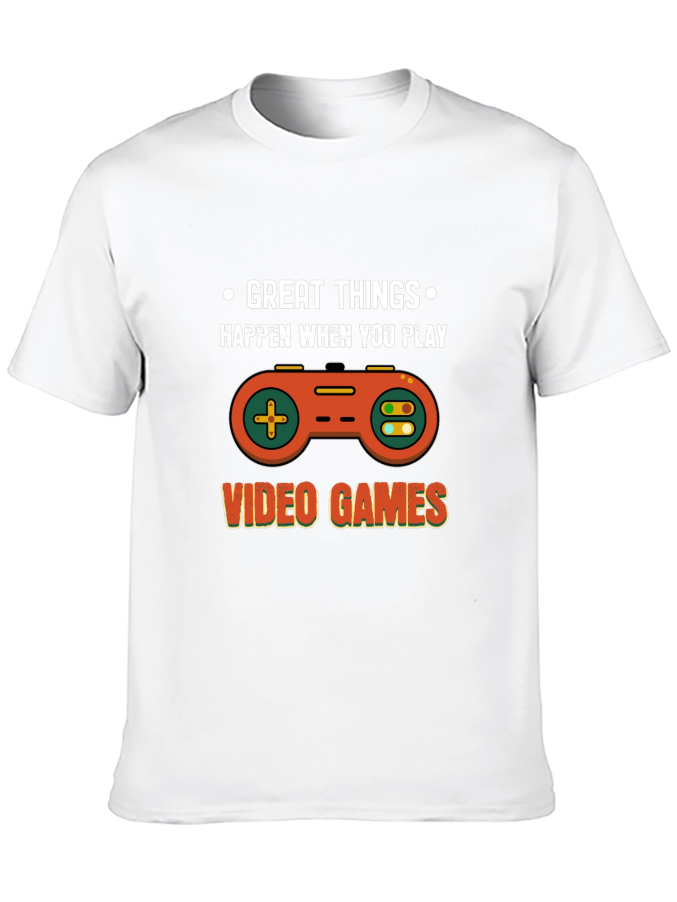 Gamer T-Shirt - Great Things Happen When You Play