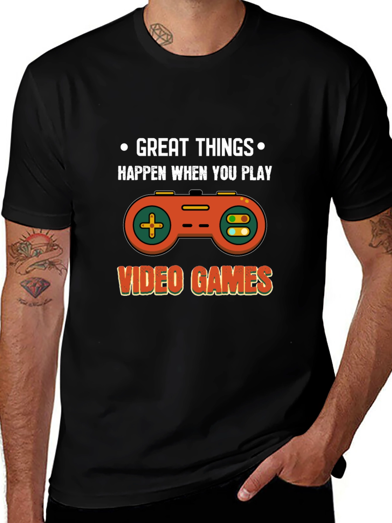 Gamer T-Shirt - Great Things Happen When You Play