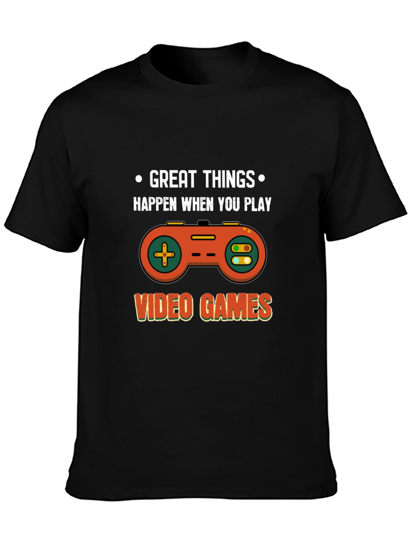 Gamer T-Shirt - Great Things Happen When You Play