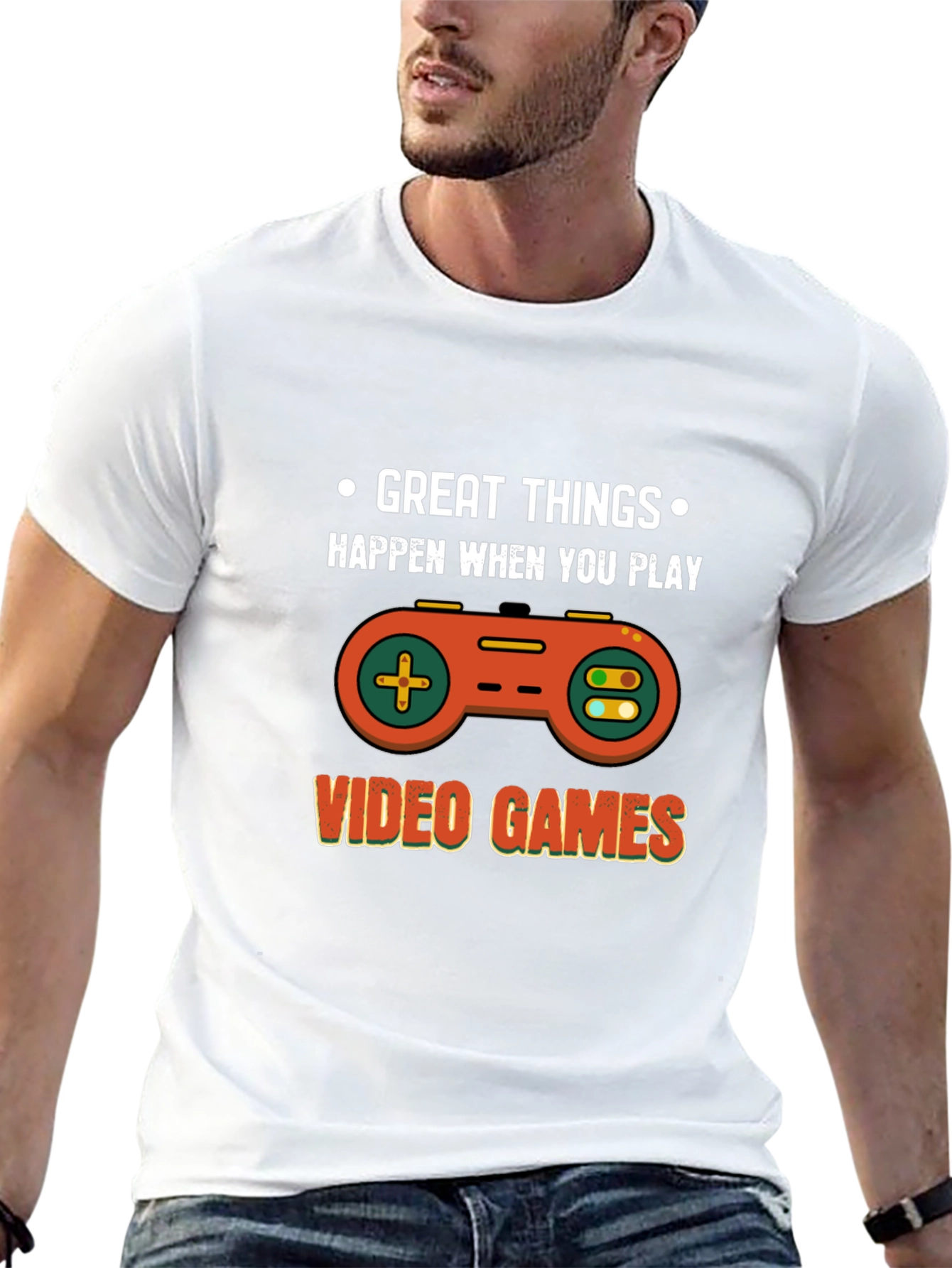 Gamer T-Shirt - Great Things Happen When You Play