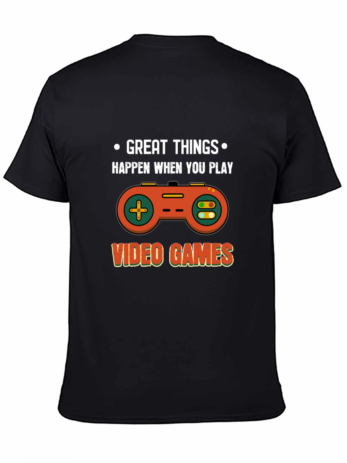 Gamer T-Shirt - Great Things Happen When You Play
