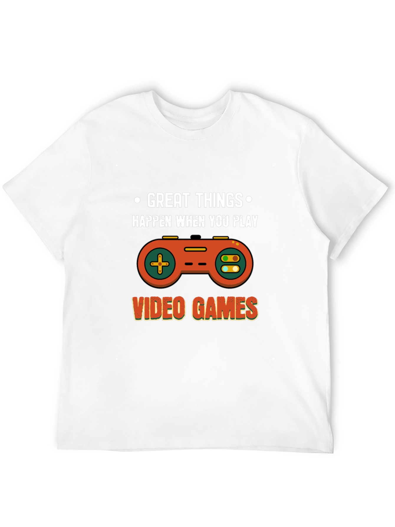 Gamer T-Shirt - Great Things Happen When You Play