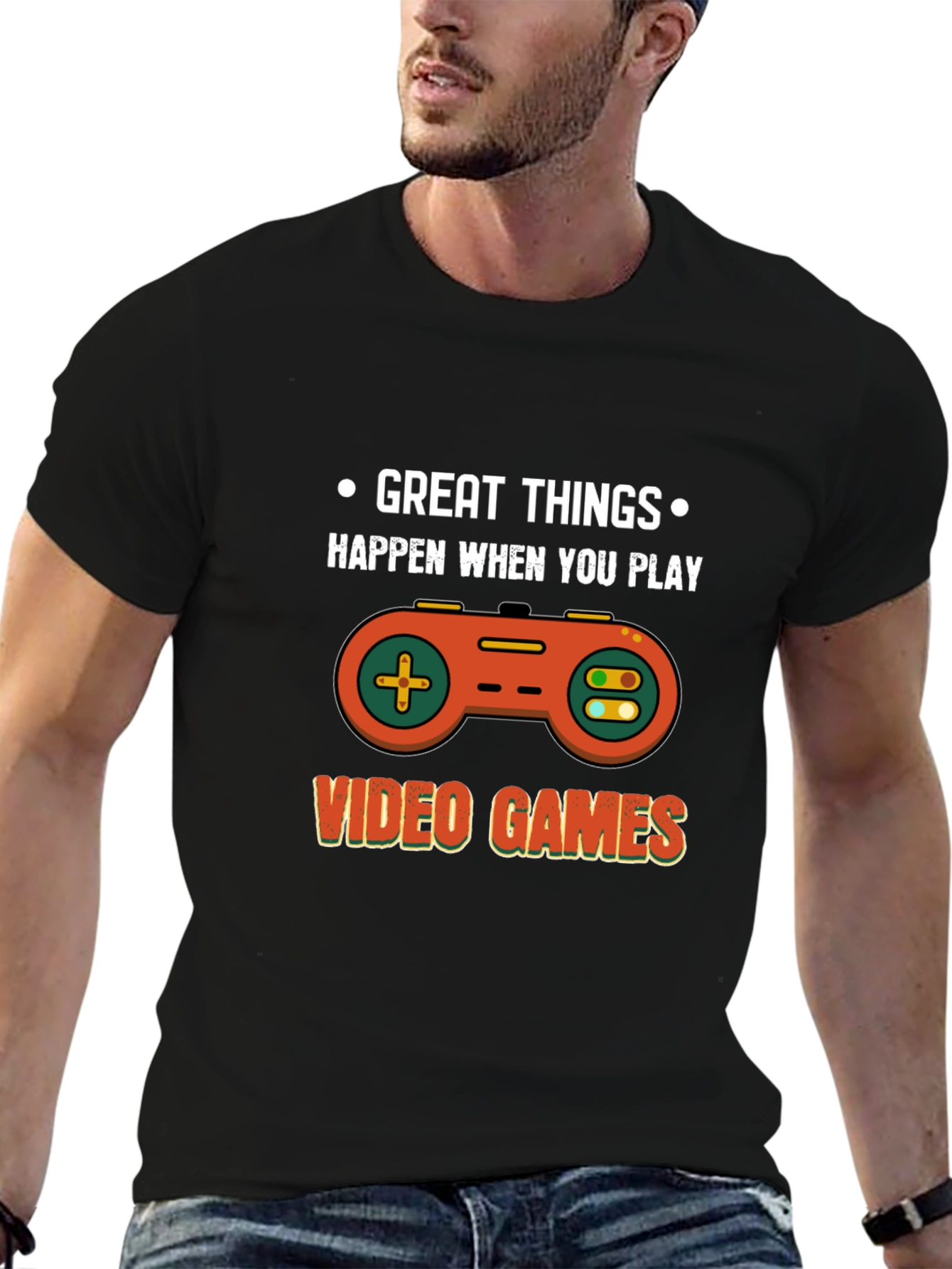 Gamer T-Shirt - Great Things Happen When You Play