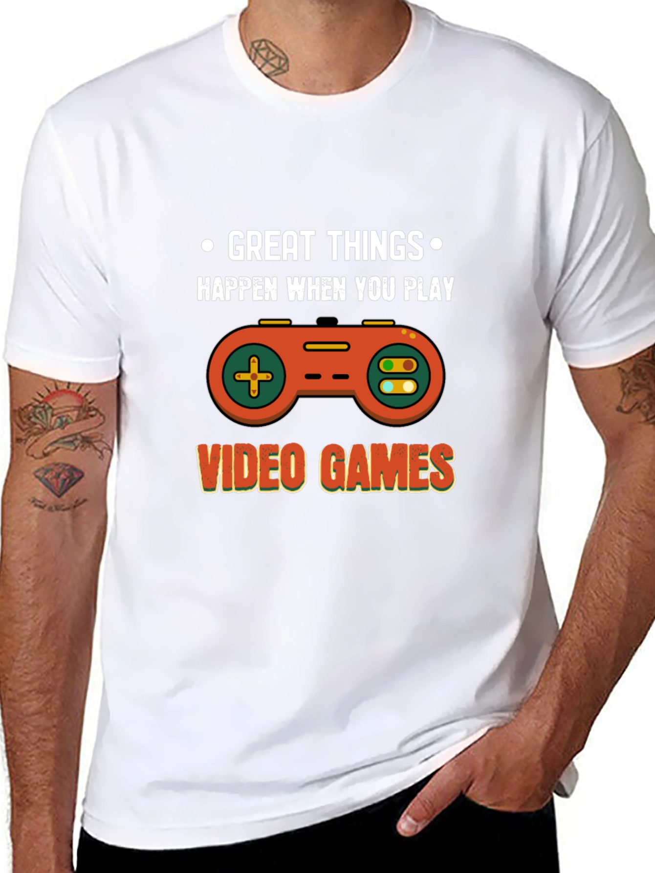 Gamer T-Shirt - Great Things Happen When You Play