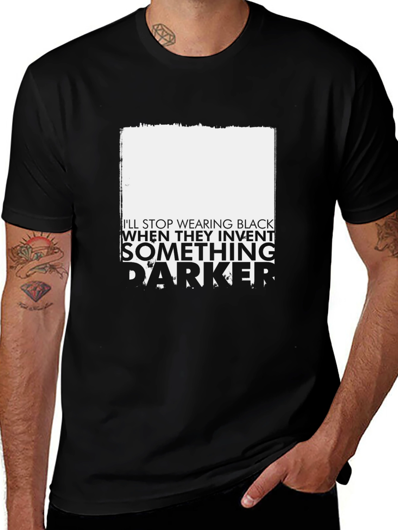 Ill Stop Wearing Black Mens T-Shirt