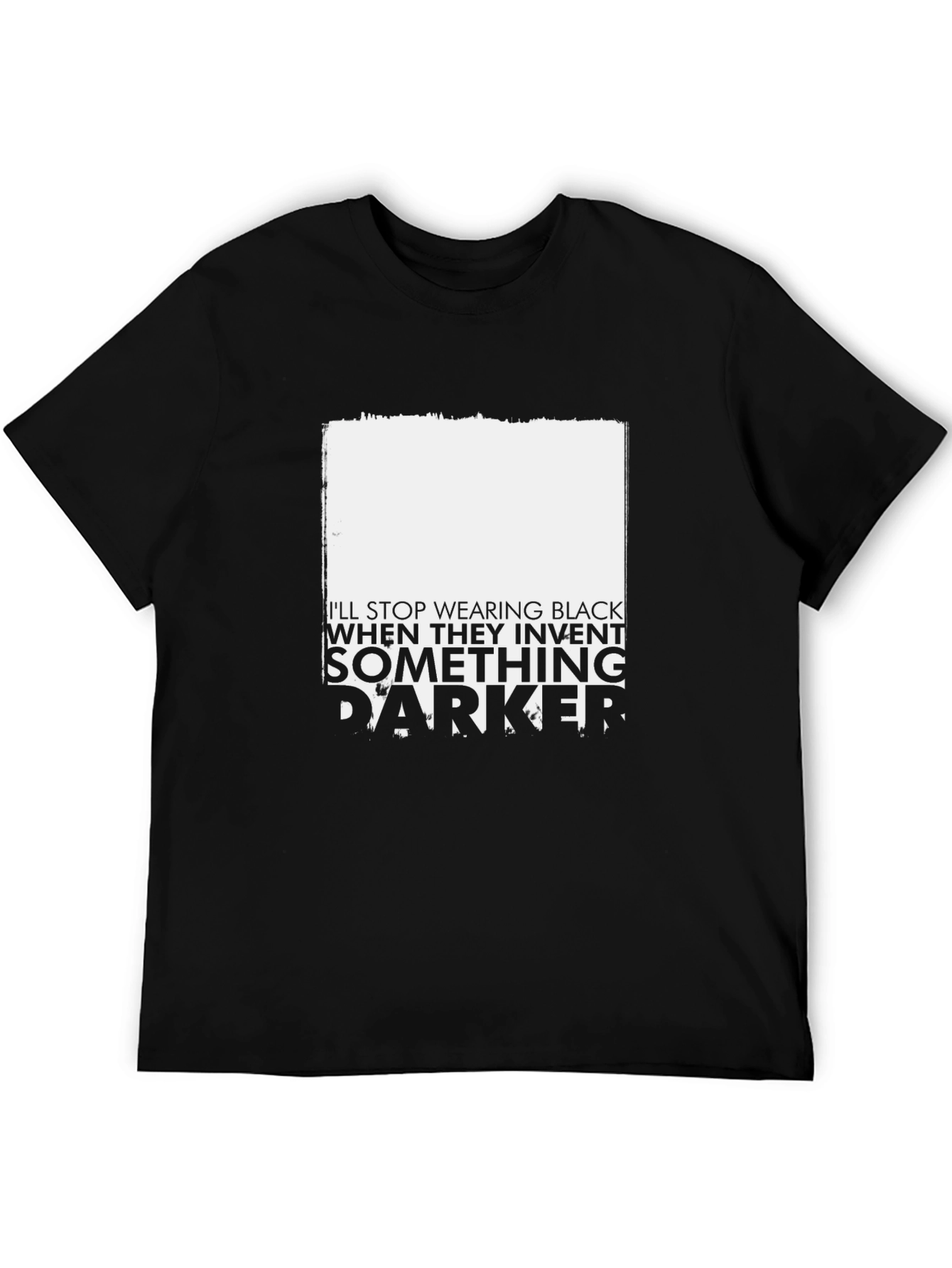 Ill Stop Wearing Black Mens T-Shirt