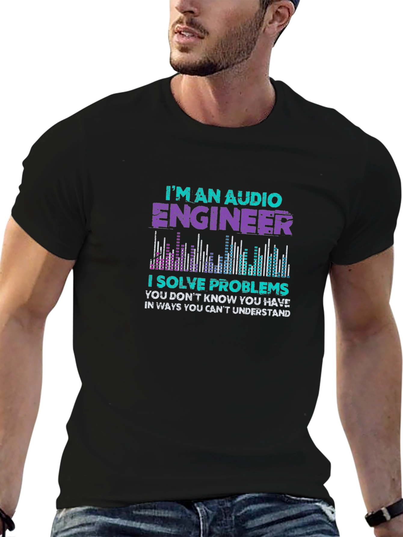 Audio Engineer T-Shirt - Problem Solver