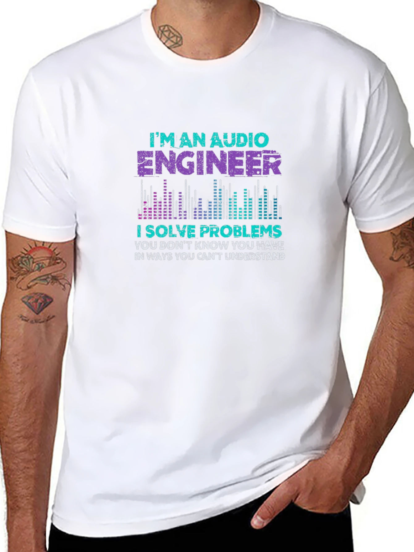 Audio Engineer T-Shirt - Problem Solver