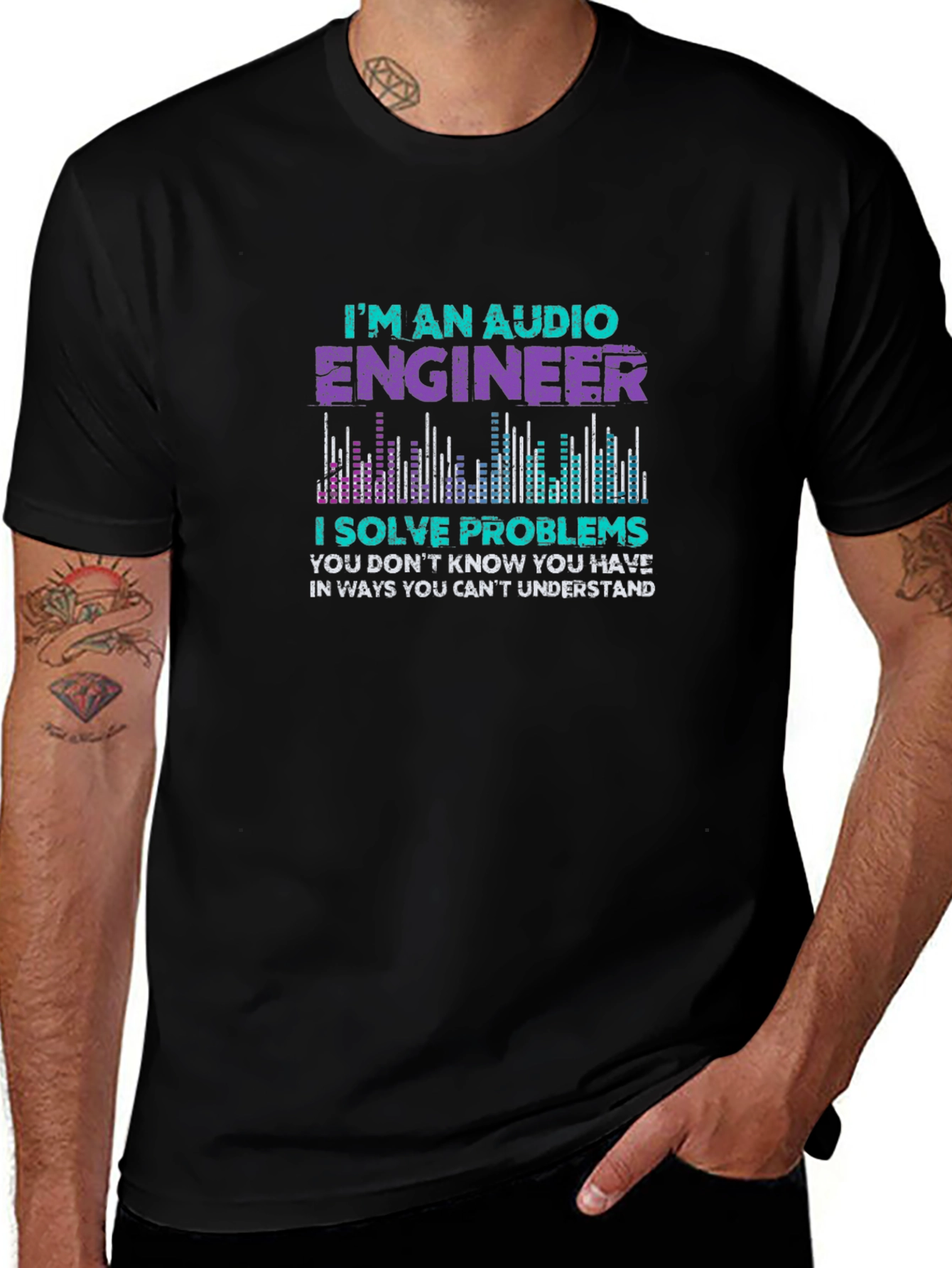 Audio Engineer T-Shirt - Problem Solver