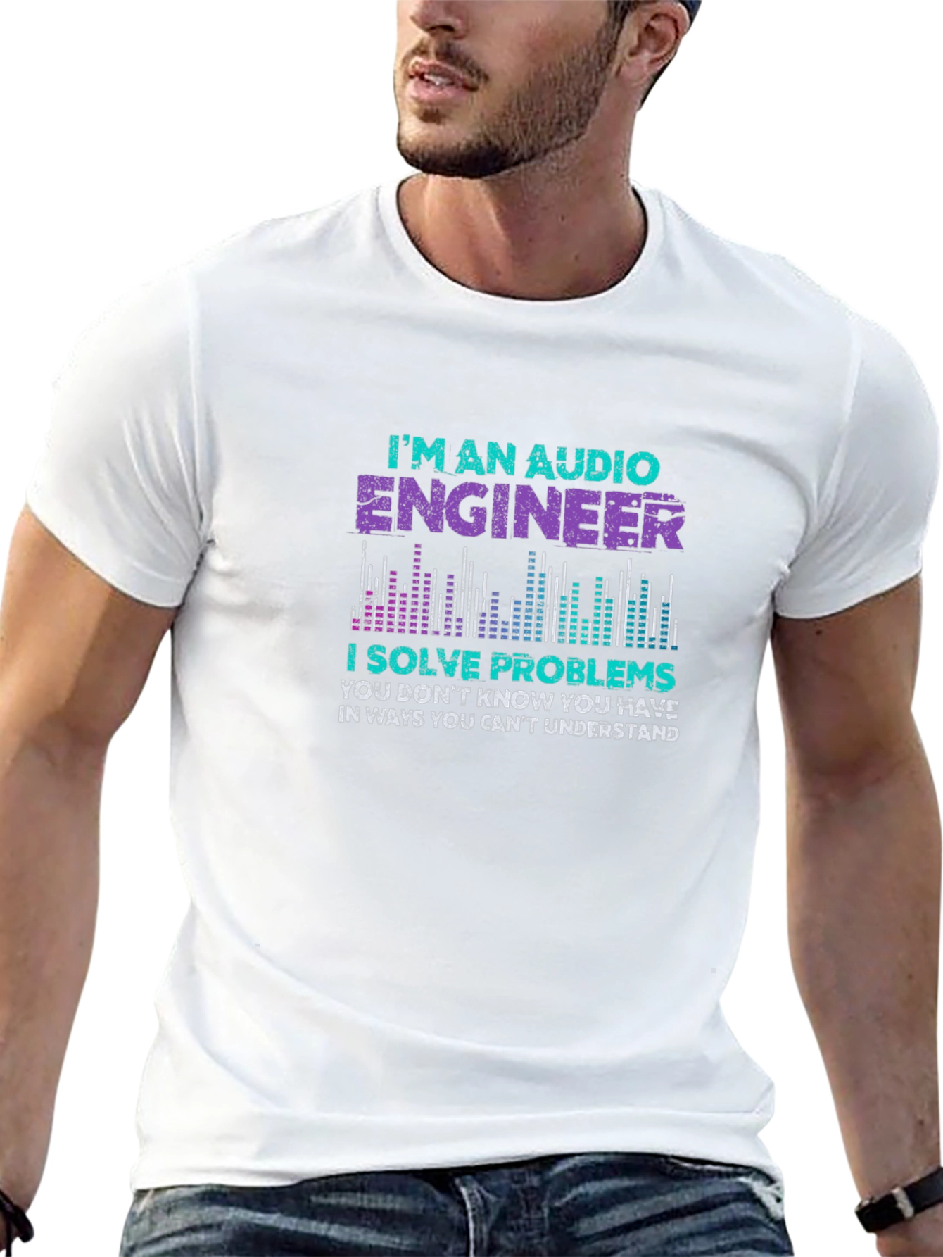 Audio Engineer T-Shirt - Problem Solver