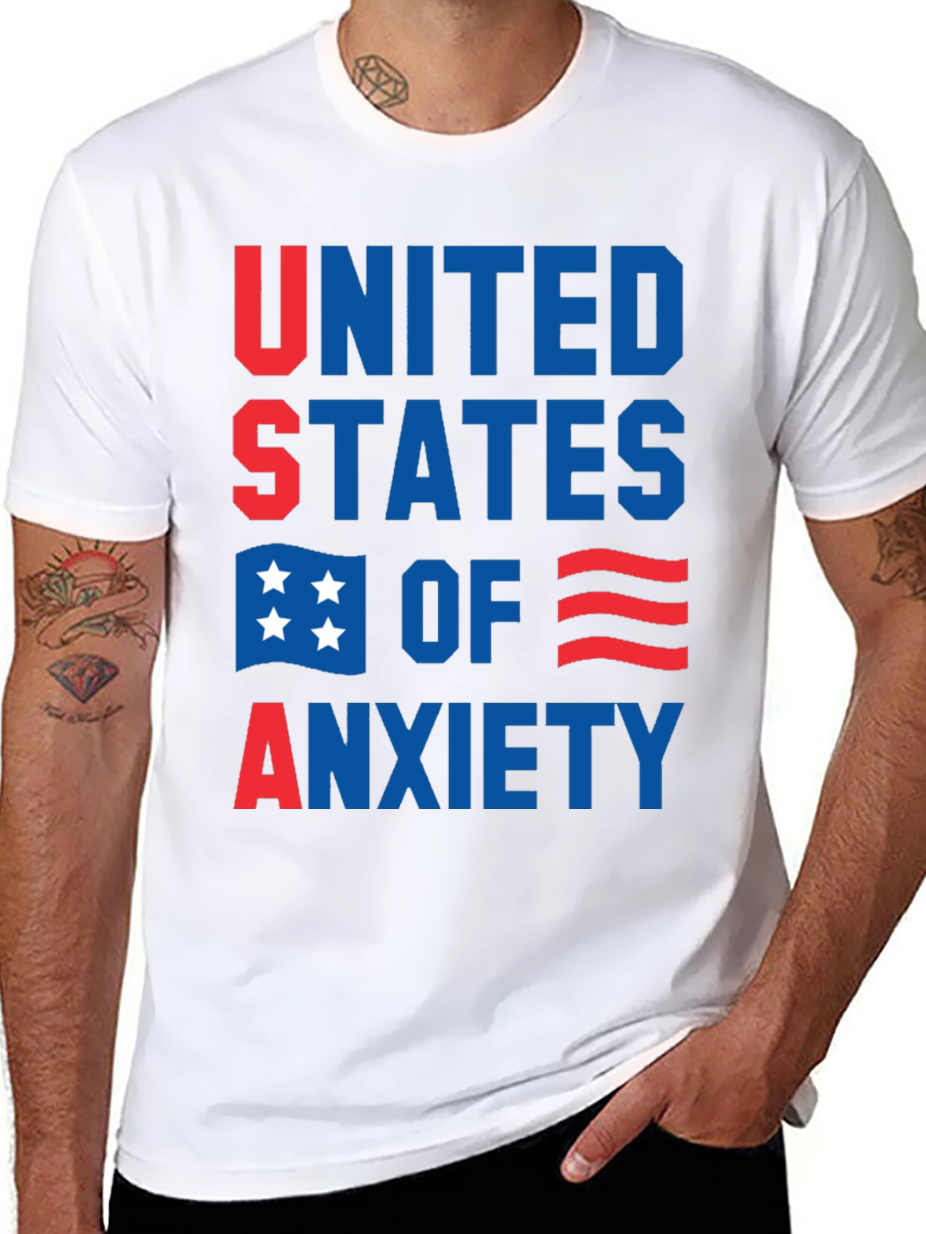 United States of Anxiety Graphic Tee