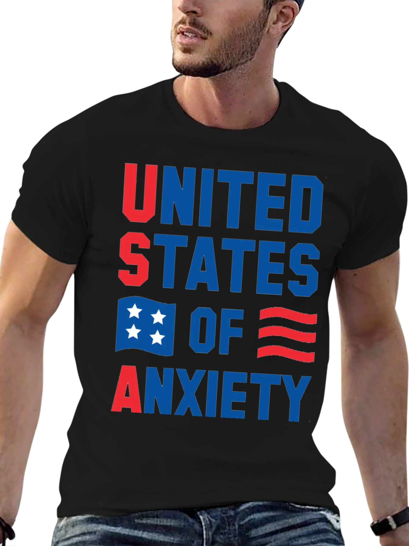 United States of Anxiety Graphic Tee