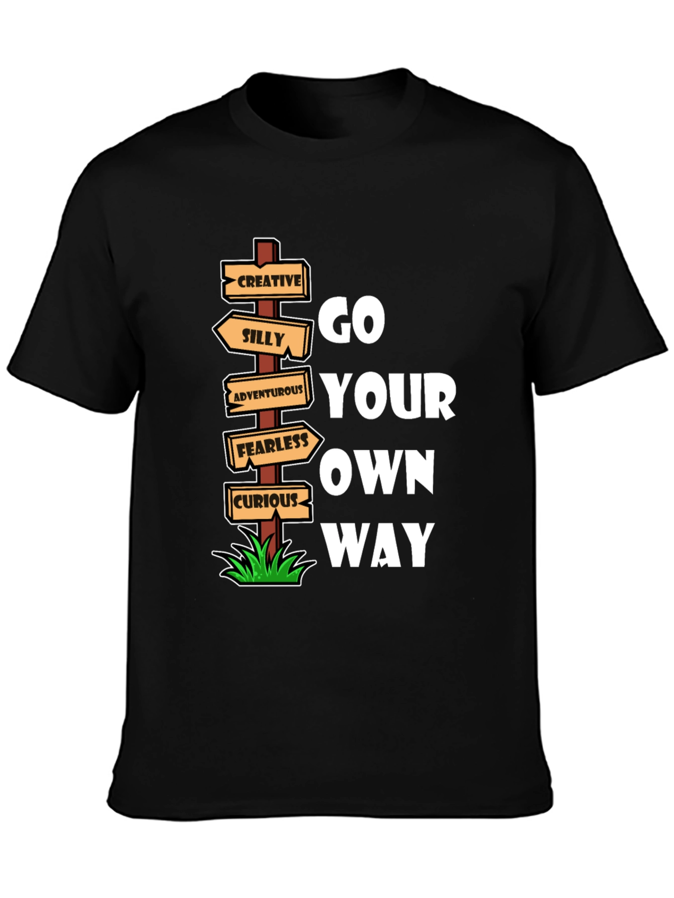Go Your Own Way Graphic T-Shirt