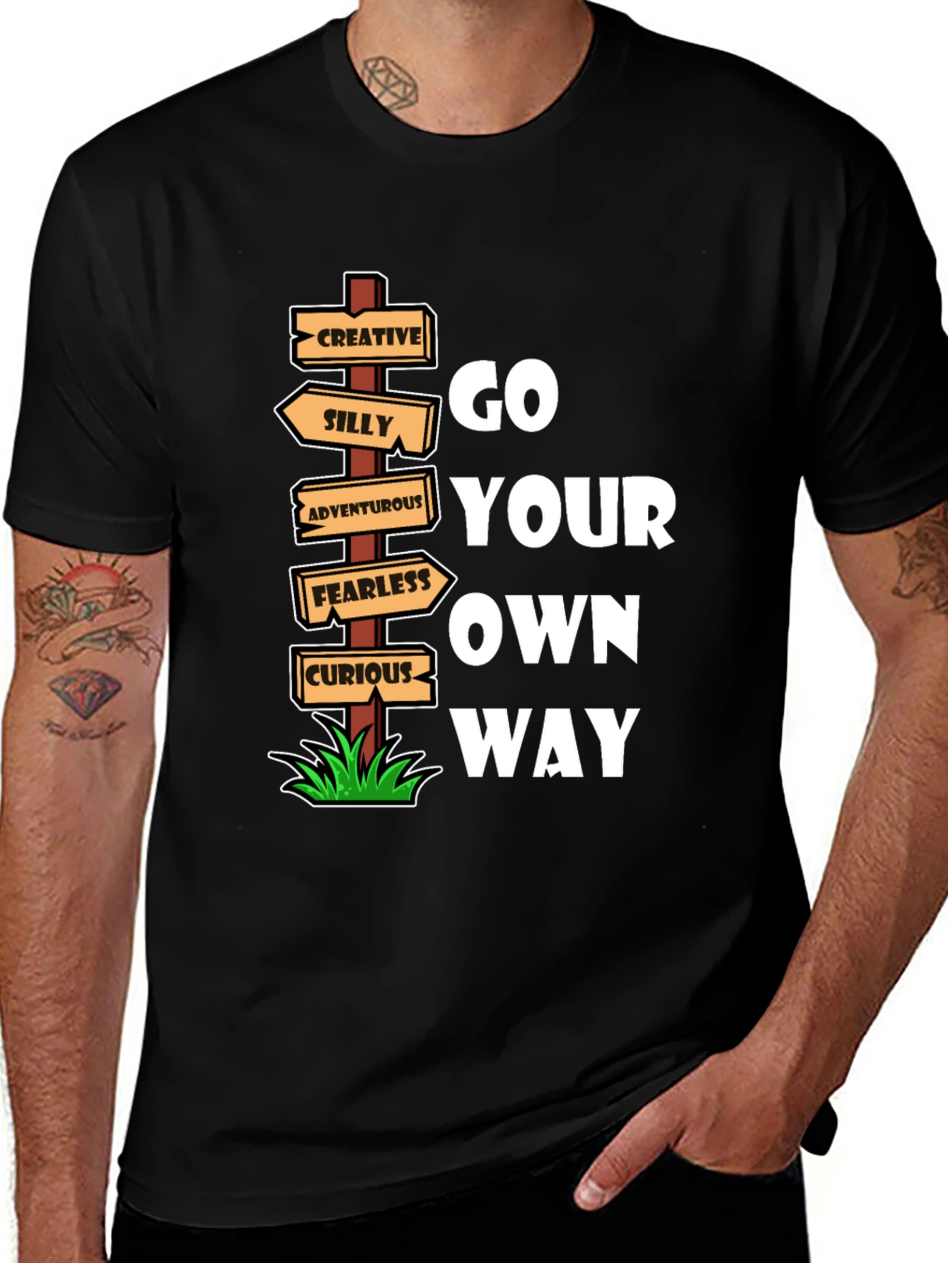 Go Your Own Way Graphic T-Shirt