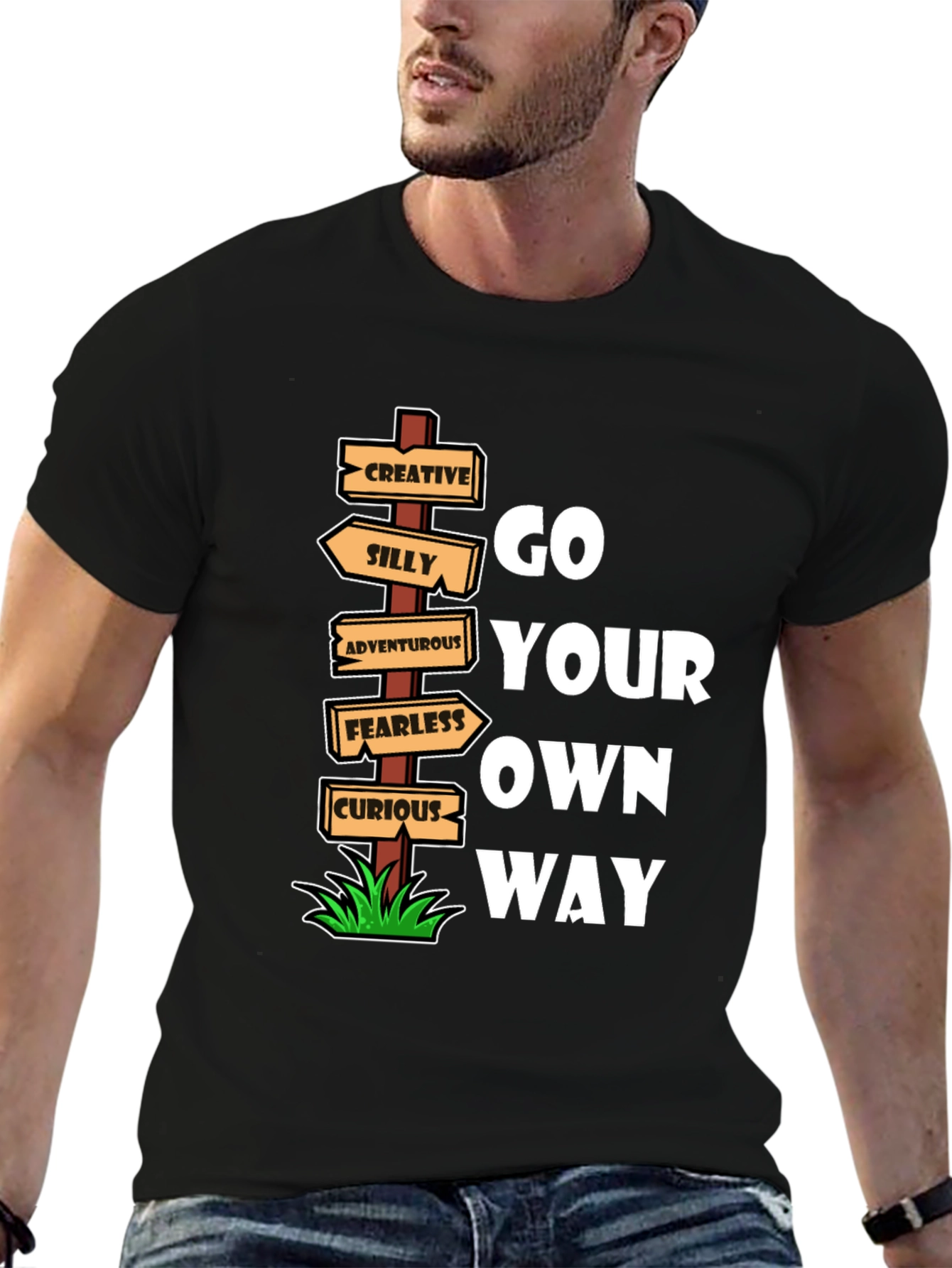Go Your Own Way Graphic T-Shirt
