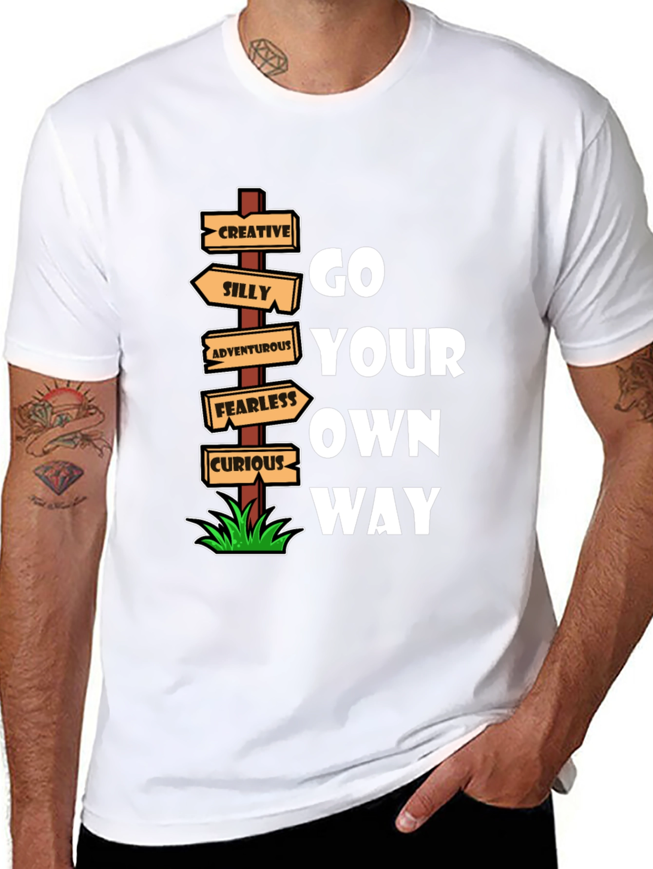 Go Your Own Way Graphic T-Shirt