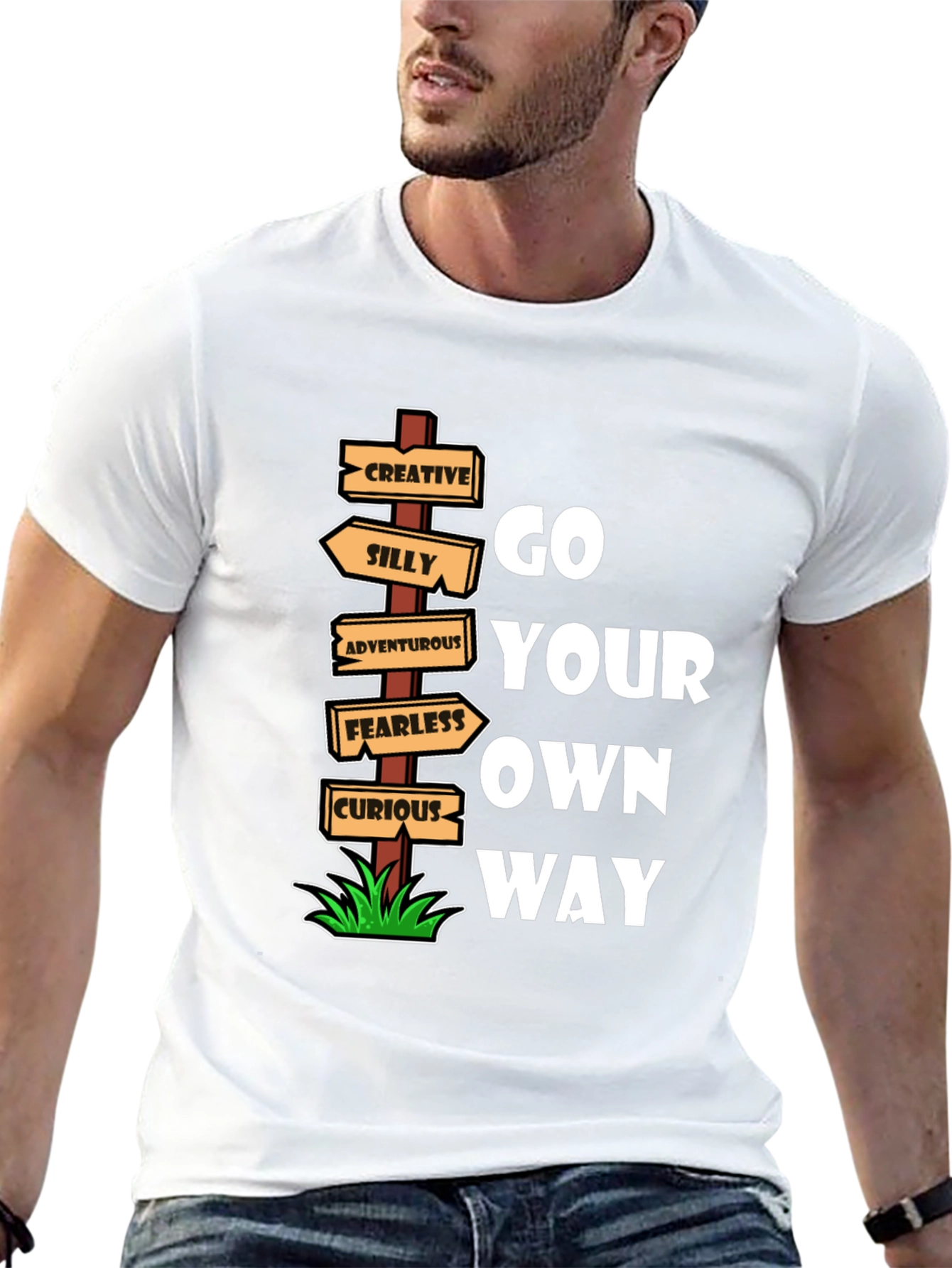 Go Your Own Way Graphic T-Shirt