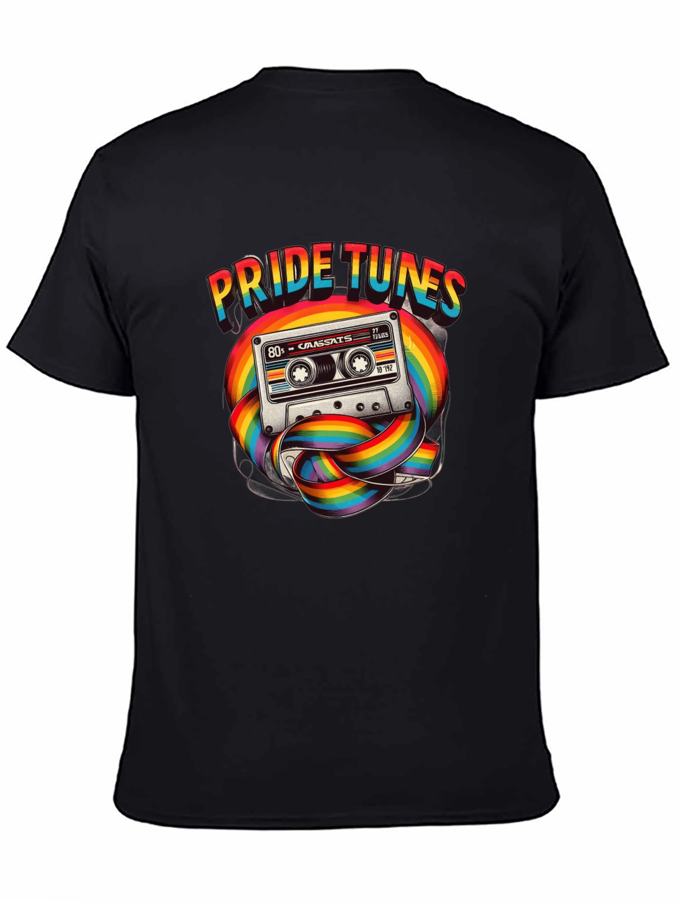 Pride Tunes 80s Cassette T-Shirt